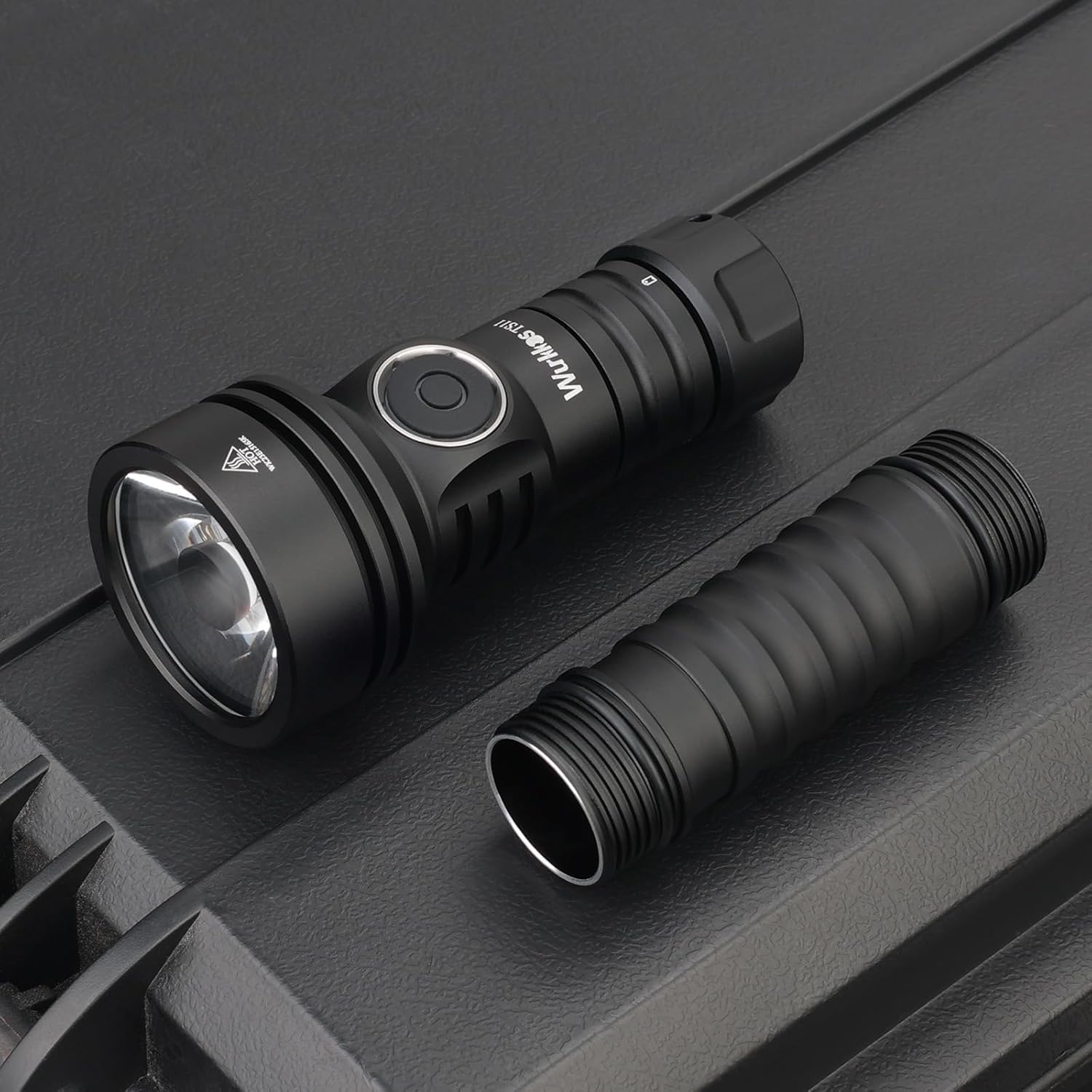 Wurkkos Long Tube for TS11 - Black, Durable Design, Perfect Fit for Enhanced Performance