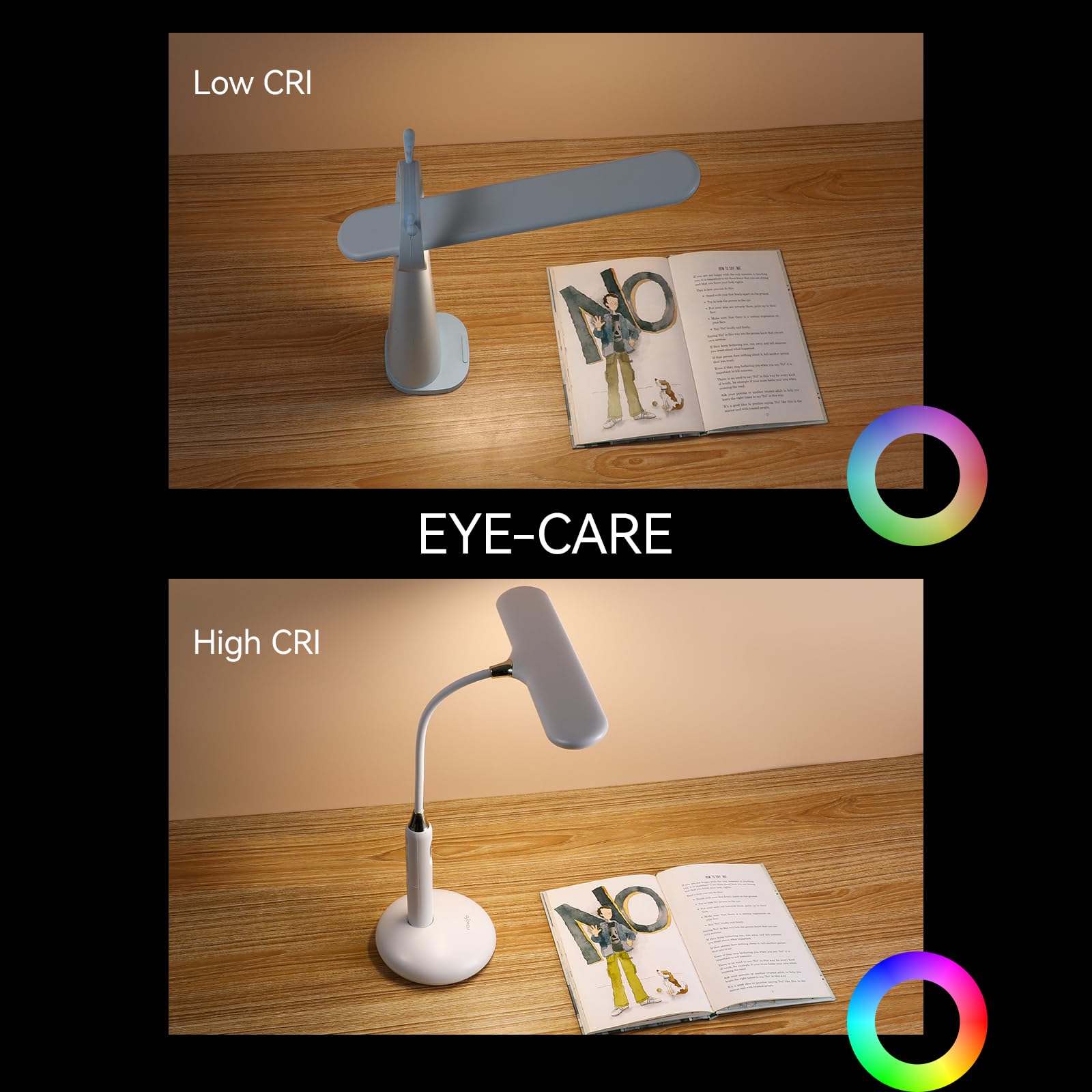 Vavofo Led Desk Lamp 6778B - Touch Control, Adjustable 2700-7000K Color Temperature, 700 Lumens, 360 Flexible Gooseneck, Usb-C C