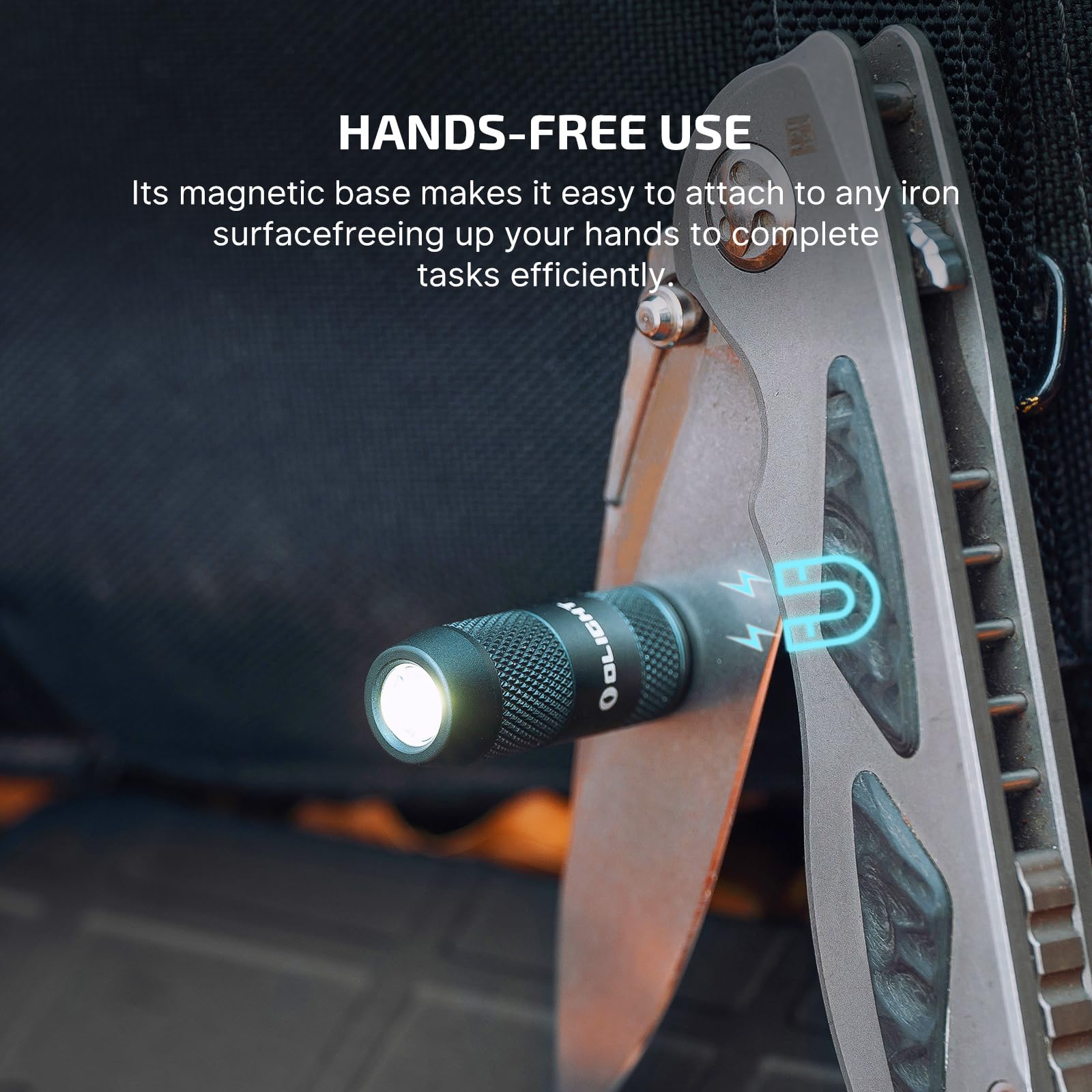 OLIGHT IMINI 2 EDC Keychain Flashlight, 50 Lumens, Aluminum, Dream Blue, Model IMINI2-DB-300000, Compact & Portable