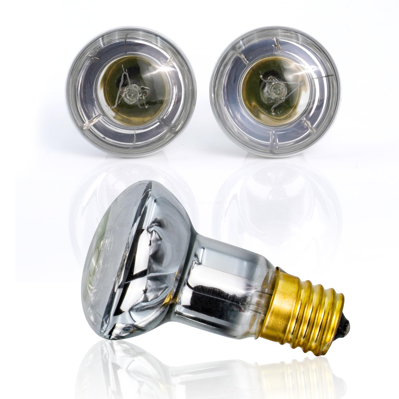 4-Pack Lava Lamp Bulb 30W, 120V R39 E17 30W 4-Pcs Bulb Replacement For Lava Lamps, Glitter Lamps,Incandescent, Yellow, Heat Lamp