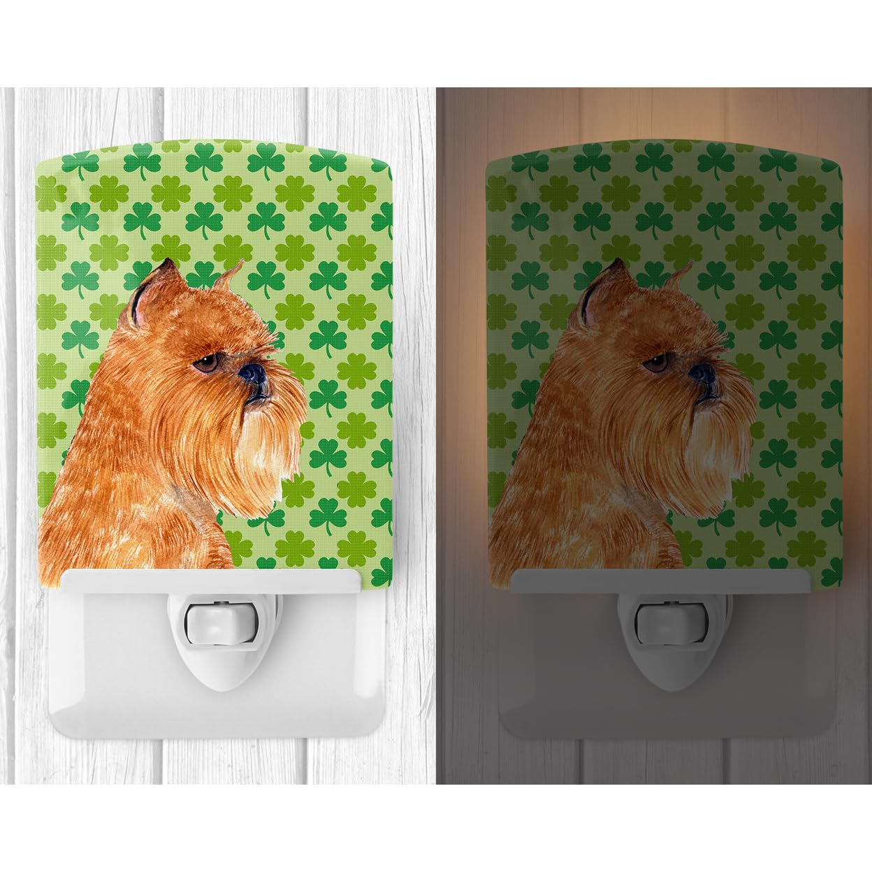 Carolines Treasures Ceramic Night Light, Brussels Griffon Portrait, 6x4x3in, Multicolor, Model SS4425CNL