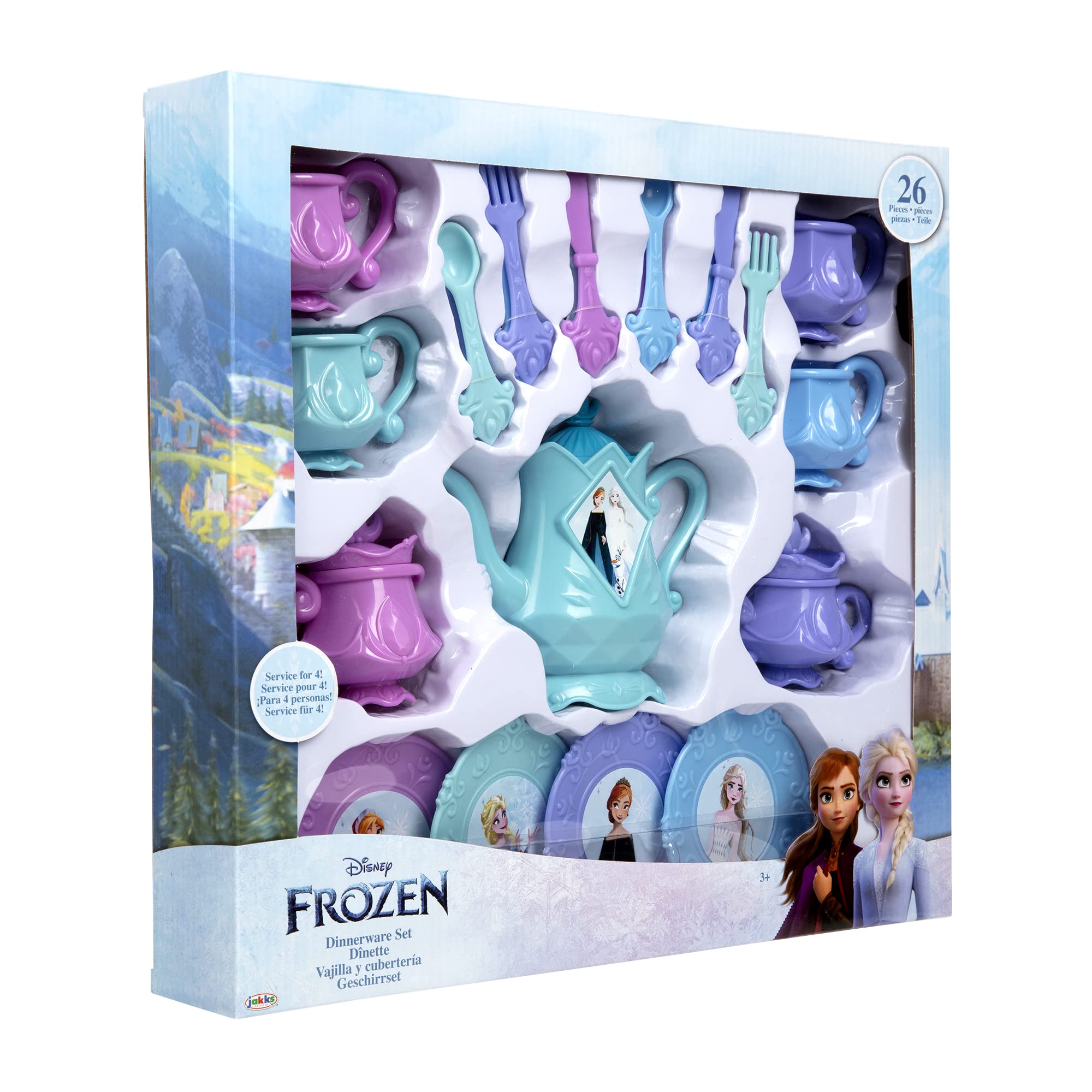 Frozen 2 Franchise Dinnerware Set 26-Piece