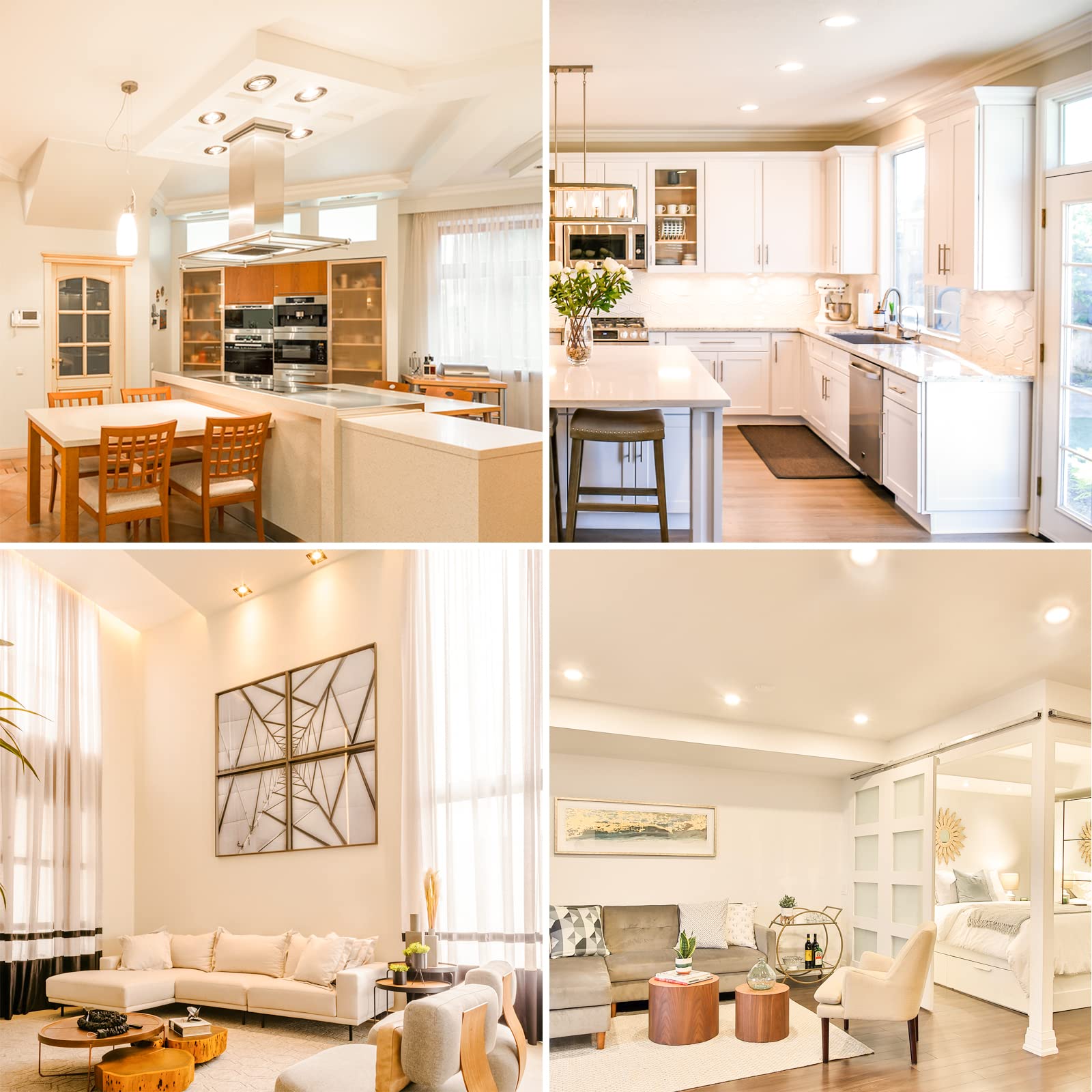 LOXYEE PAR38 LED Outdoor Flood Light Bulbs 2 Pack - 20W (200W Equivalent), E26 Base, 2700K Soft White, 1800 Lumens, Non