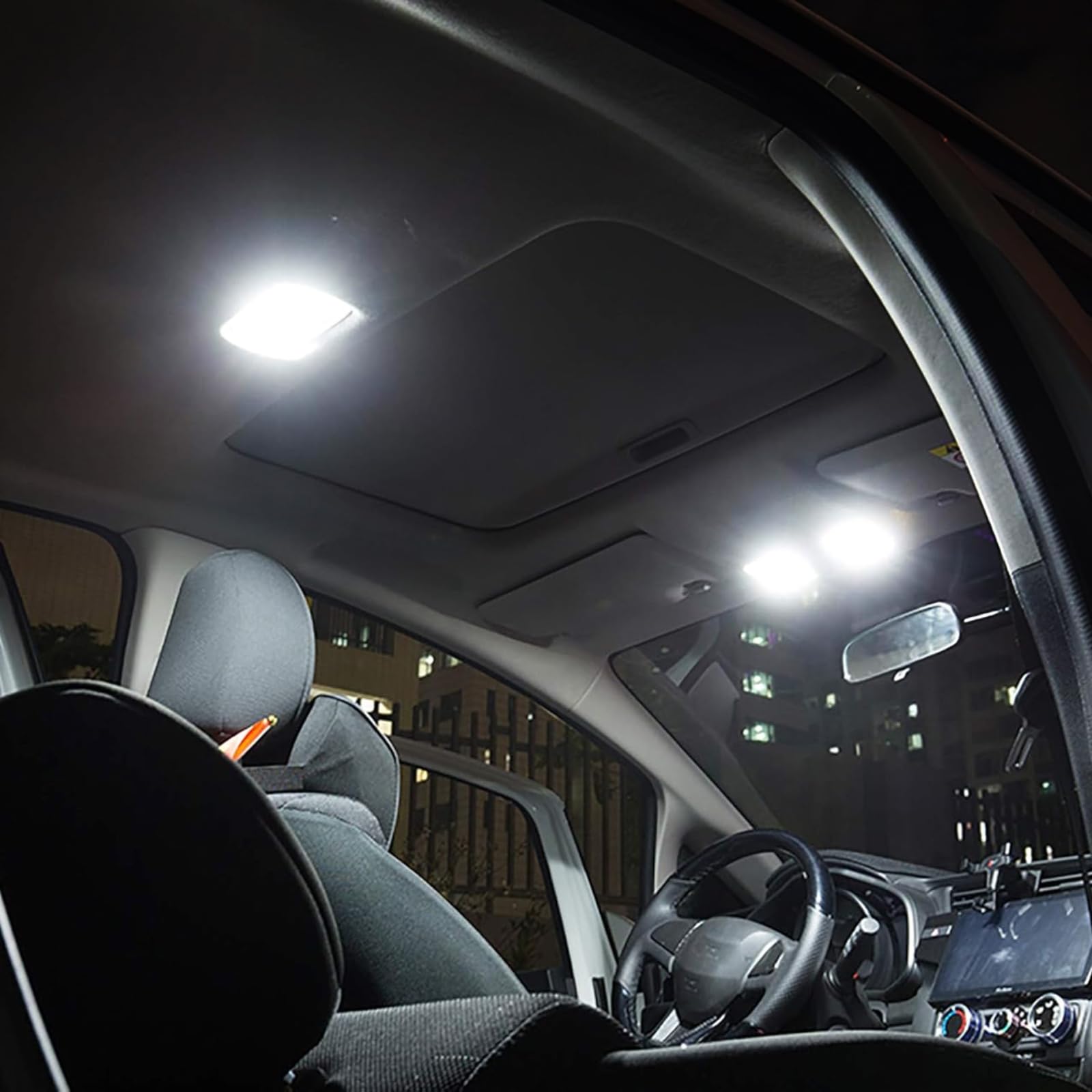 21Pcs Car Interior Lights: Super Bright Bulbs 6000K White Led For 2000 2001 2002 2003 2004 2005 2006 Chevy Tahoe/Suburban All Models Lighting Package Kit Includes Light Accessories + Install Tool
