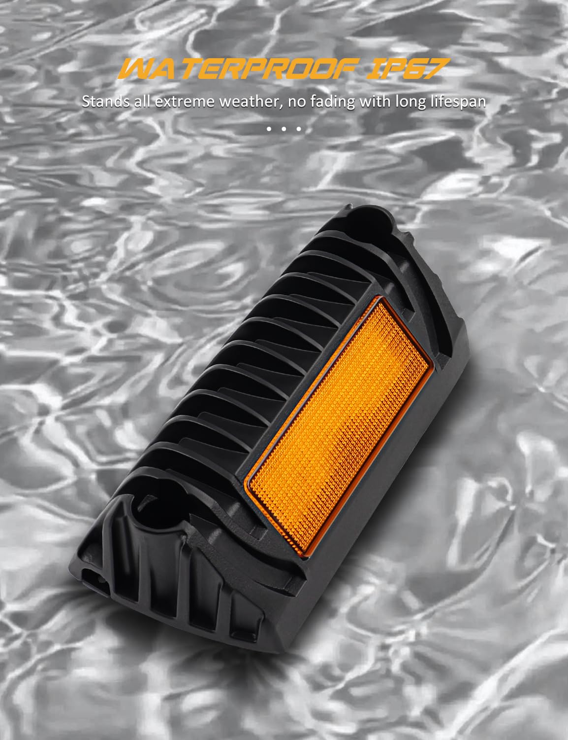 Chelhead 800Lm Led Rv Porch Light Exterior Utility Light 12V Amber Replacement Lighting Led Scene Lights Compatible With Rvs  Traliers  Campers  Roof Rack  Trucks