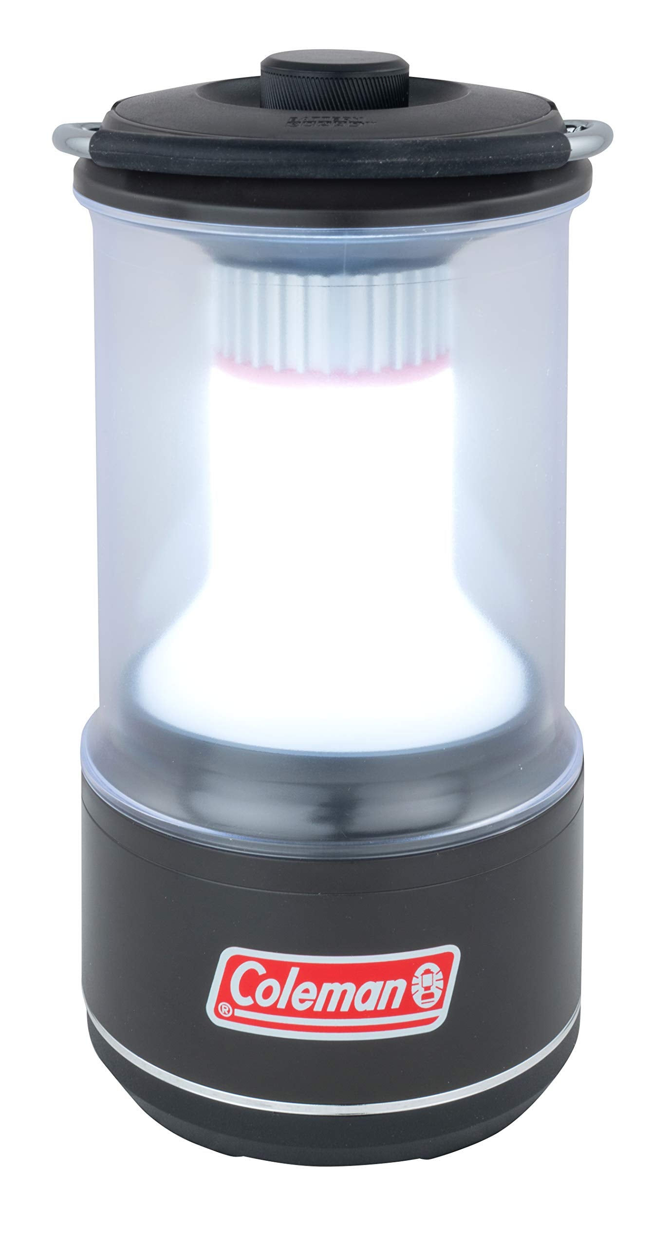 Coleman LED Lantern Batteryguard 800 Lumens, Super Bright High Power Cree Led Lamp, Portable Camping Light Lantern - Black, Smal
