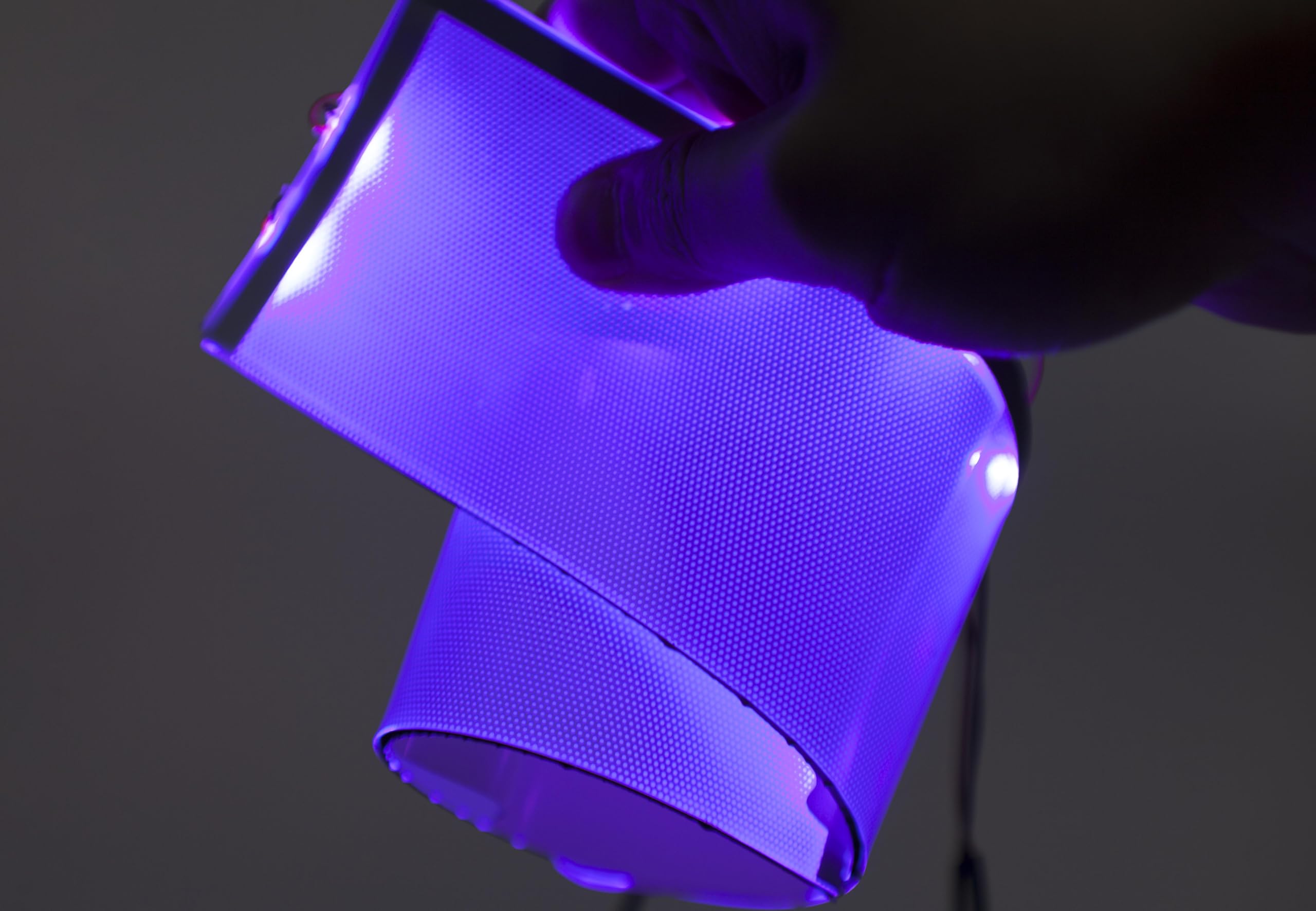 [ Rectangular ] for Master Chief Helmet Lamp Titan Lamp Batman led Light Decorations Flexible Helmet Lights Cosplay DIY kit RGB