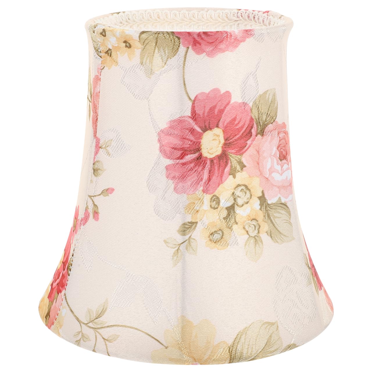 DOITOOL Vintage European Lamp Shades 5.9 Inch Floral Fabric Victorian Fancy Replacement Lampshade for E27 Desk Lamp Bedside Wall