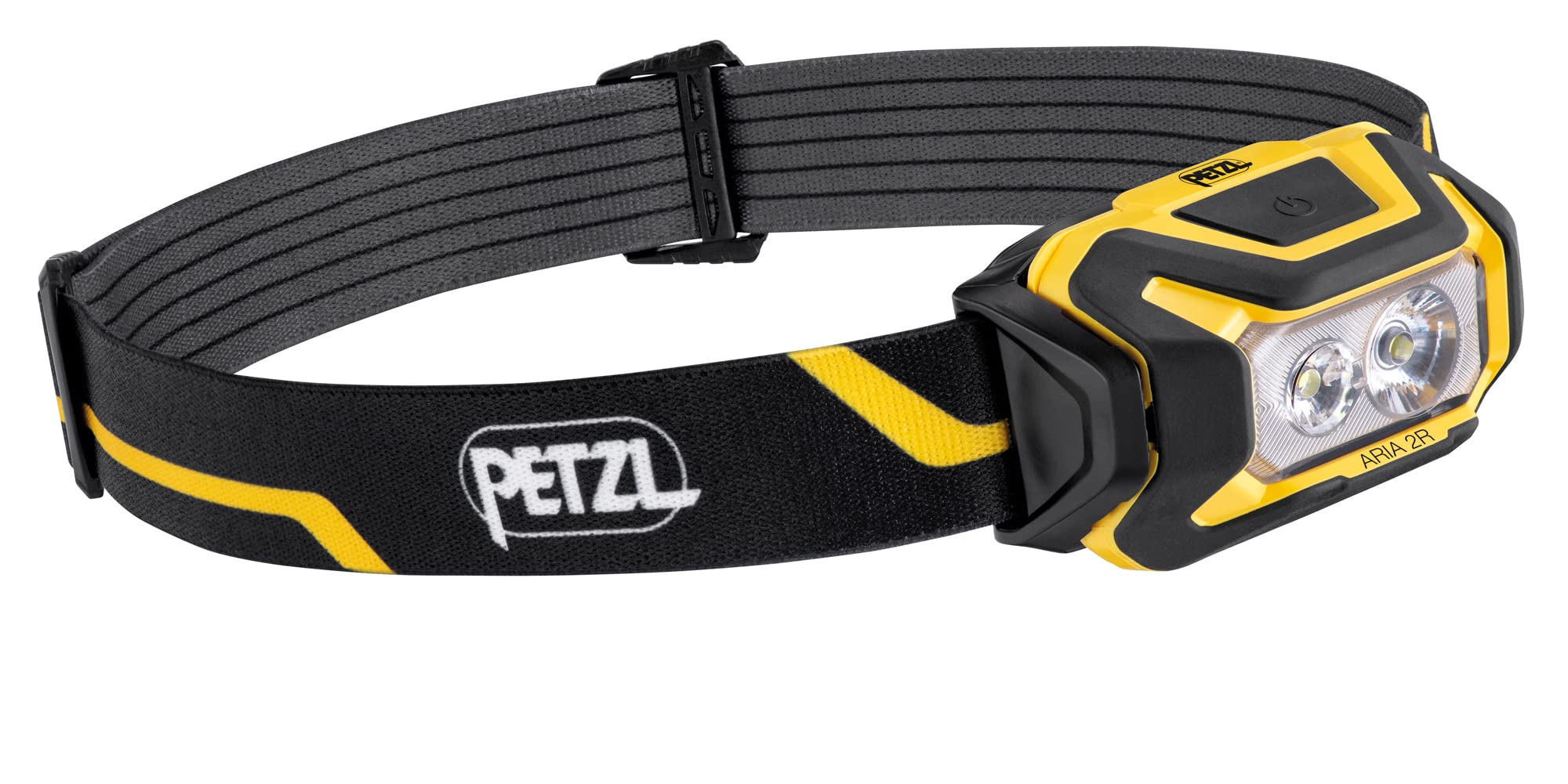 PETZL ARIA 2R Headlamp - Black/Yellow (600 lm) [Legacy]