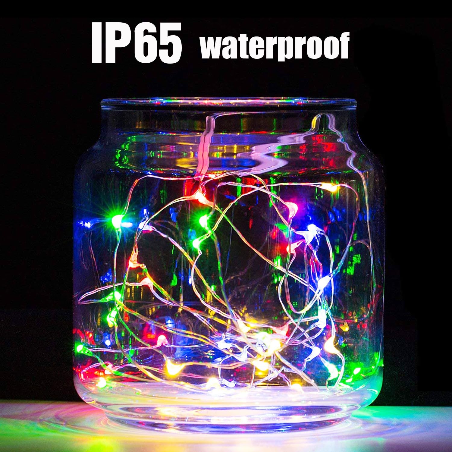 Bebrant Led Rope Lights 33Ft, 100 Leds, Waterproof, Remote Control, Multi-Color For Outdoor Decor