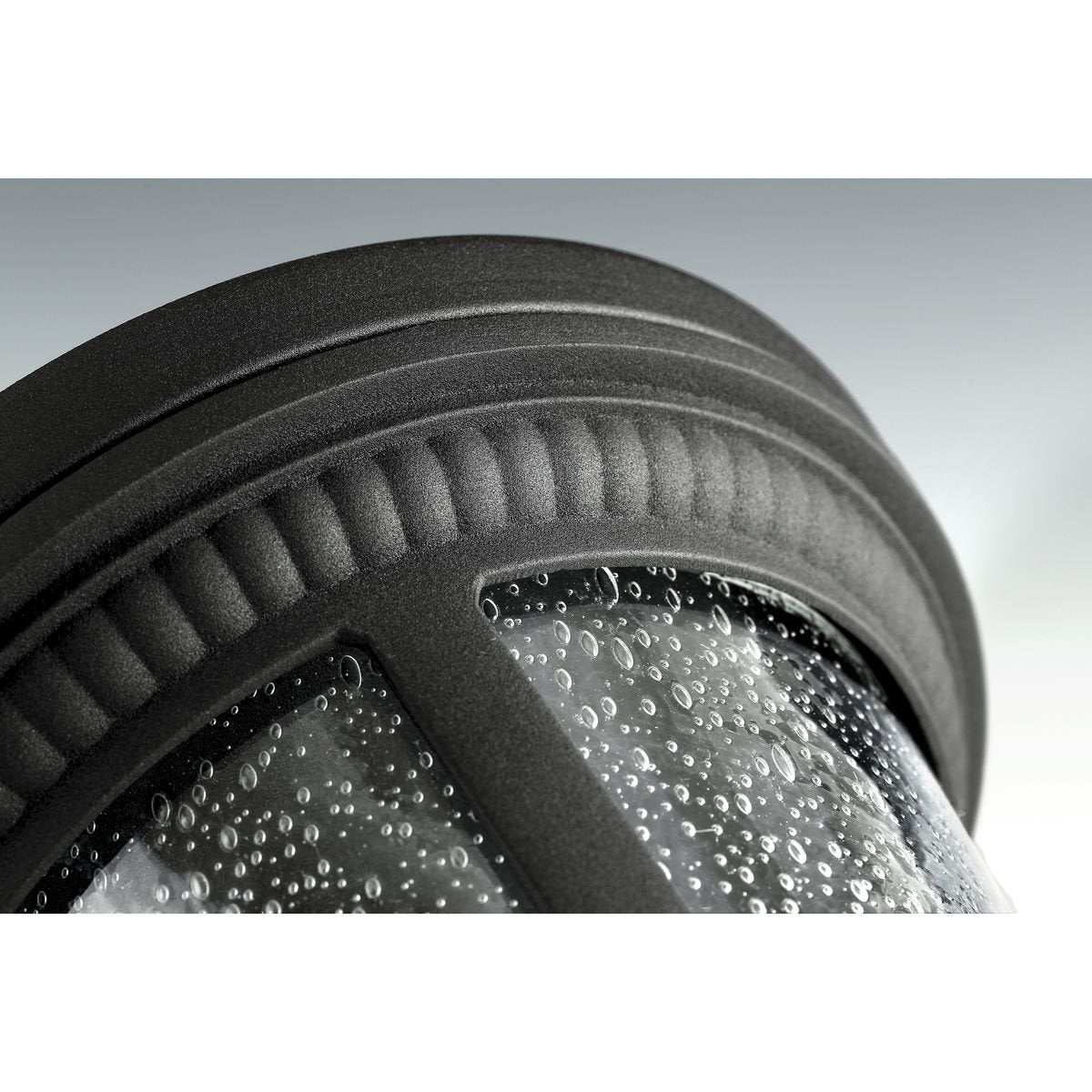 Progress Lighting P5445-31 Outdoor Light Fixture, Metal, 9-Inch Diameter x 16-1/4-Inch Height, Textured Black