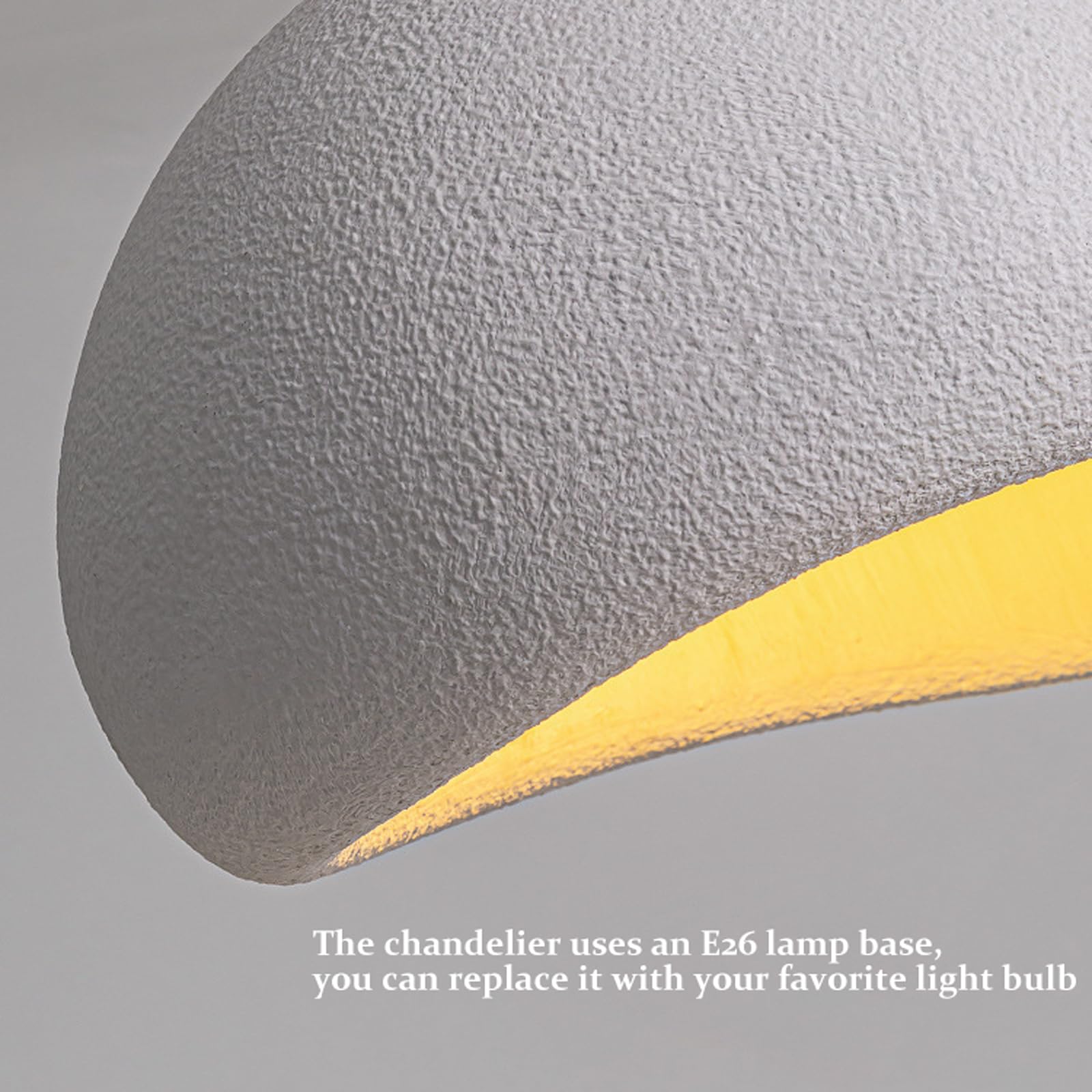 Jaymp 30Cm Modern Pendant Light For Dining Room Kitchen Island Hallway Restaurant Hanging Lamp E26 Base Japanese Wabi-Sabi Style