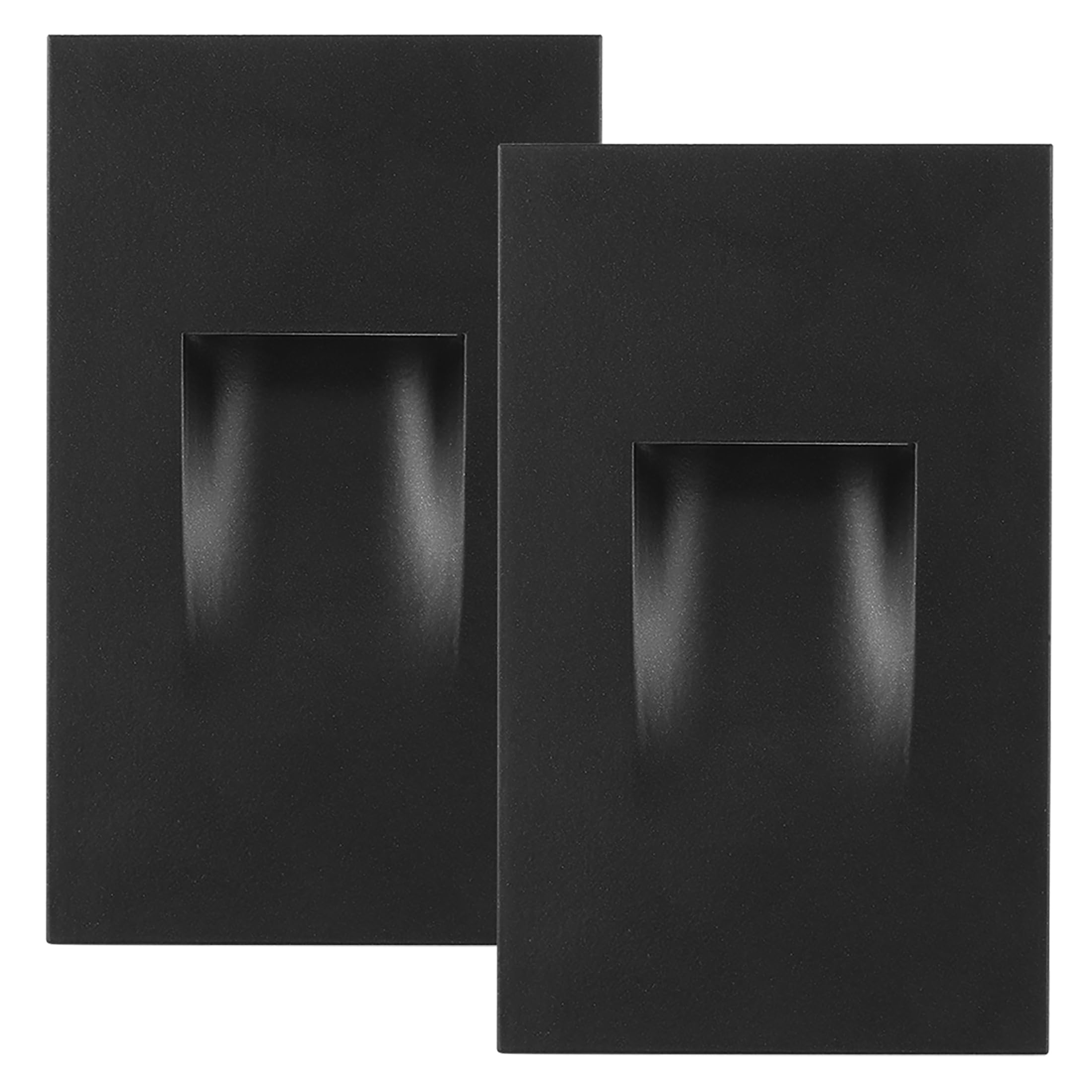 Maxxima Vertical LED Step Light, Indoor/Outdoor Stair Light, 3 CCT Color Selectable 3000K, 4000K, 5000K, 60 Lumens, IP65 Rated f