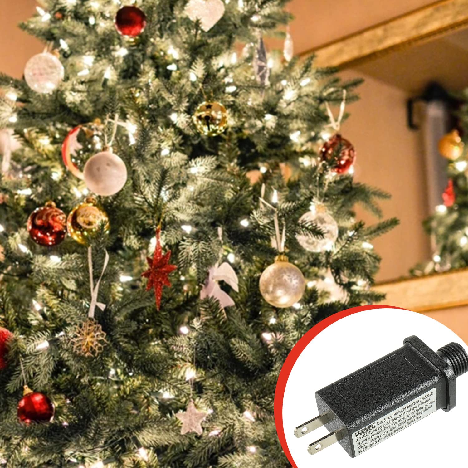 Sigandg 24V 6W Led Transformer Replacement Class 2 Power Supply For Christmas String Light Inflatable Decorations Led Controller