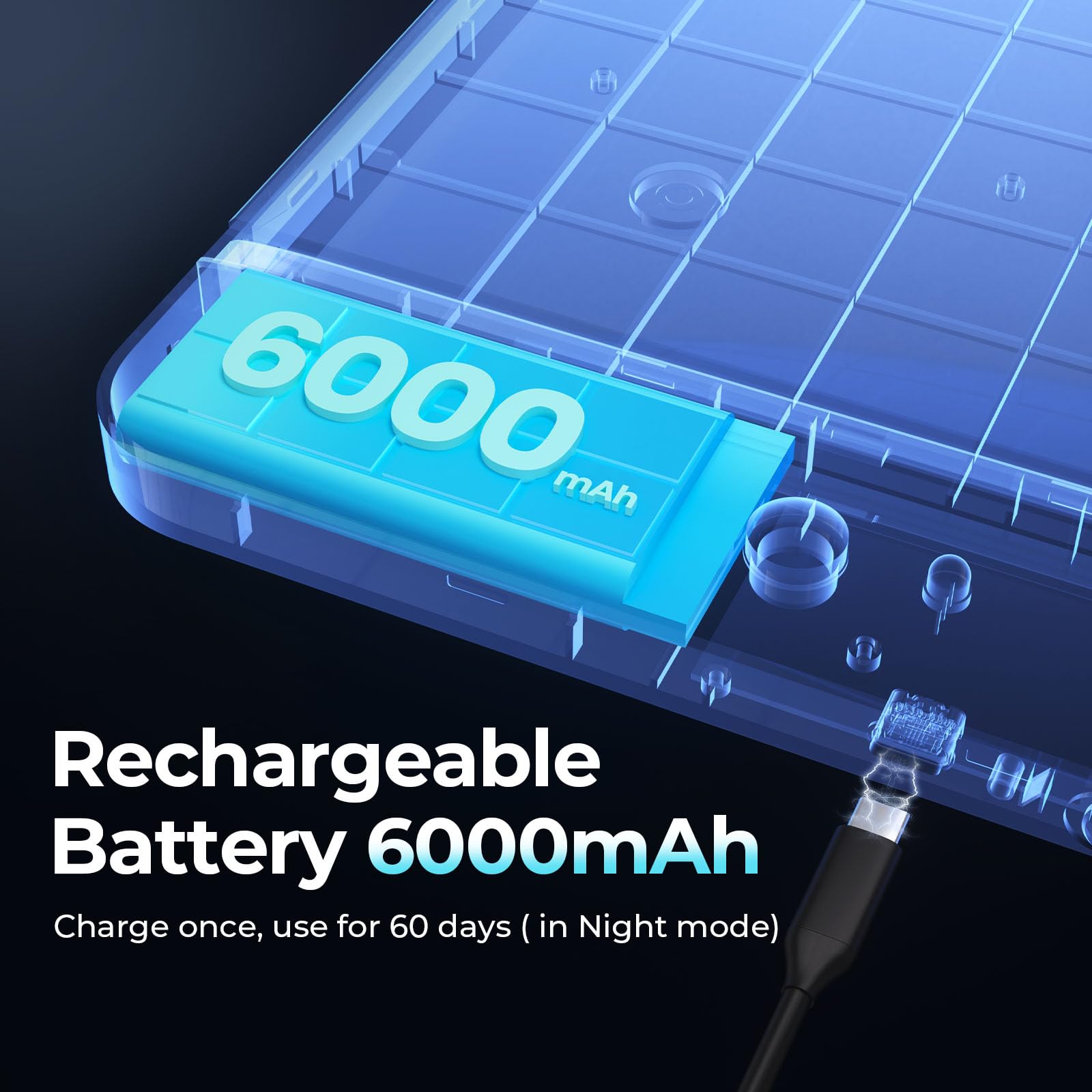 FULEN Motion Sensor Ceiling Light Fixture, LED, Battery Operated, Magnetic Mount, 2 Pack, White, Model CL05