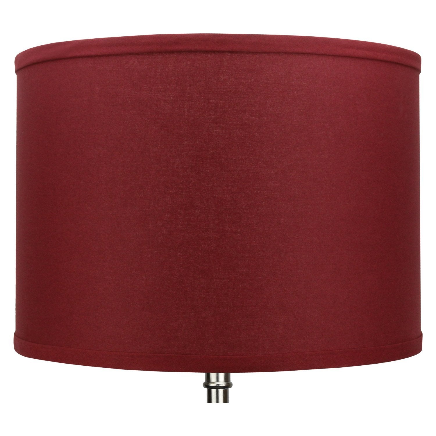 Fenchelshades.Com 14'' Top Diameter X 14'' Bottom Diameter 10'' Height Cylinder Drum Lampshade Usa Made (Brick)