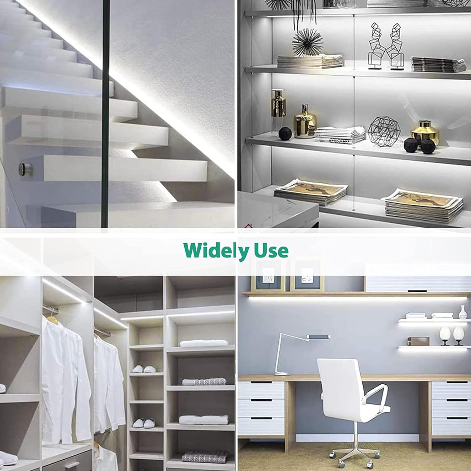 Lamomo Neon Rope Lights, 49.2Ft White Ip65 Waterproof Led Strip Lights, 24V 6000K Silicone 1800 Leds Neon Lights For Indoor, Bed