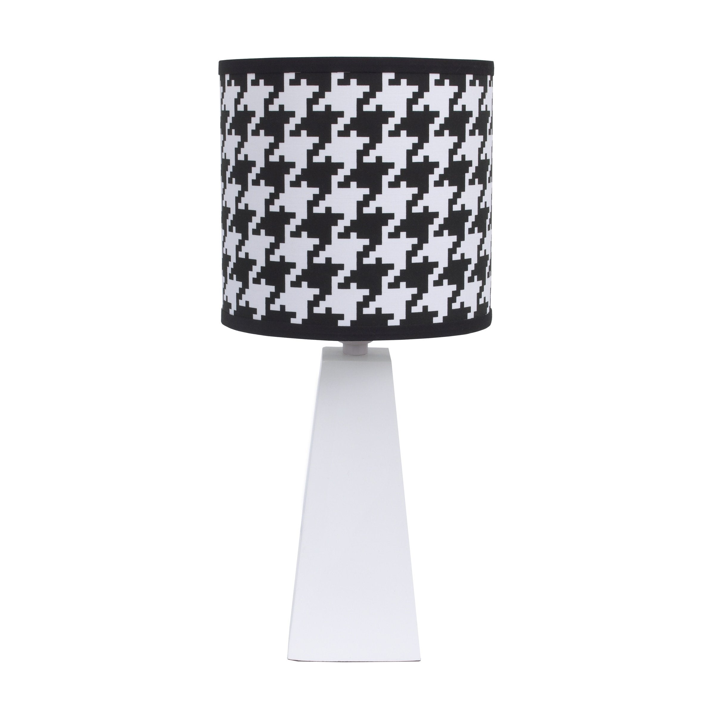 NoJo NoJo - Roar - Lamp & Shade, Black, White, Aqua