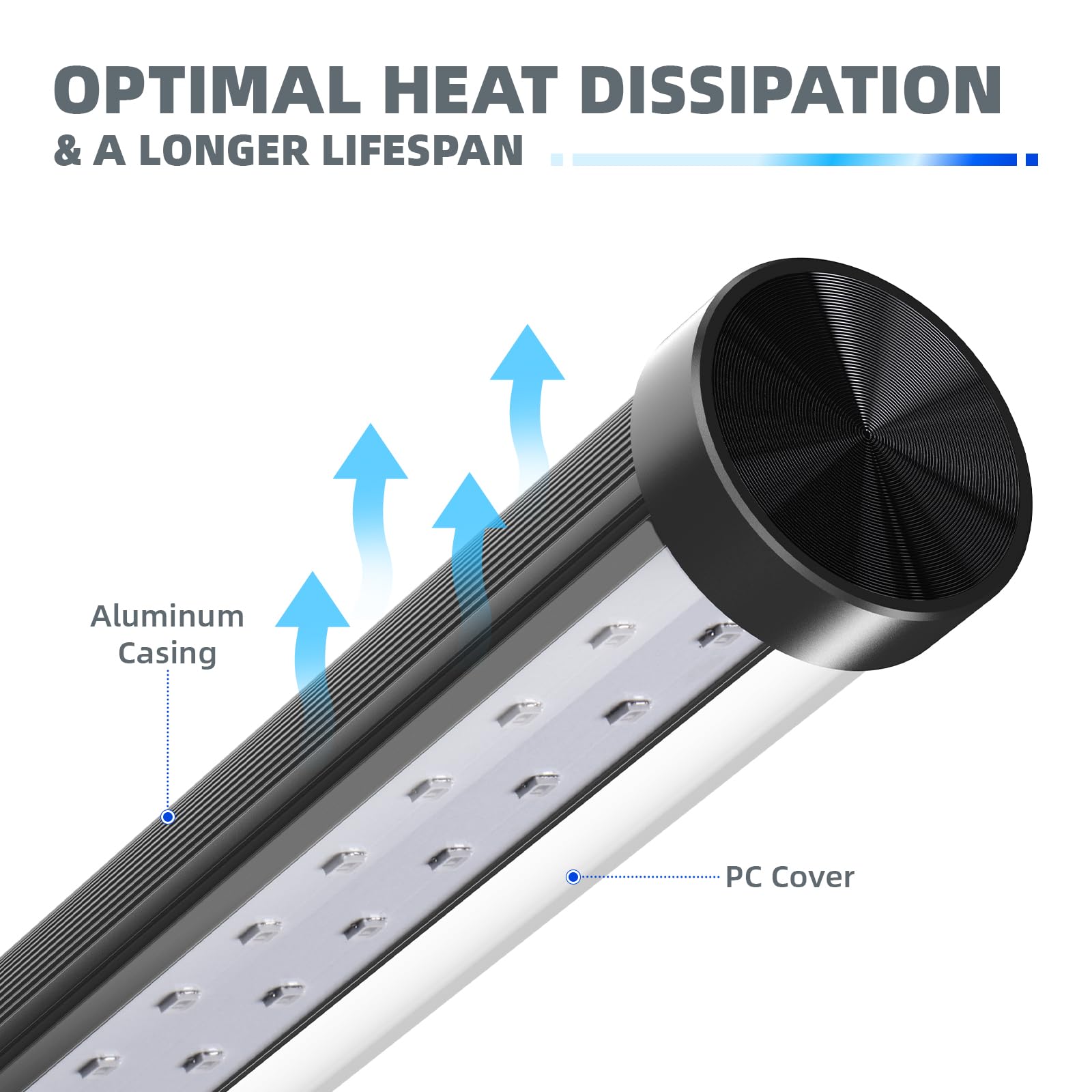 Barrina Led Black Light Bar, Perfect For Party, Halloween T10 Vertical Standing Uv Blacklight Fixture, 42W, 385-400Nm, 4Ft Height With On/Off Switch And Tripod Floor Stand