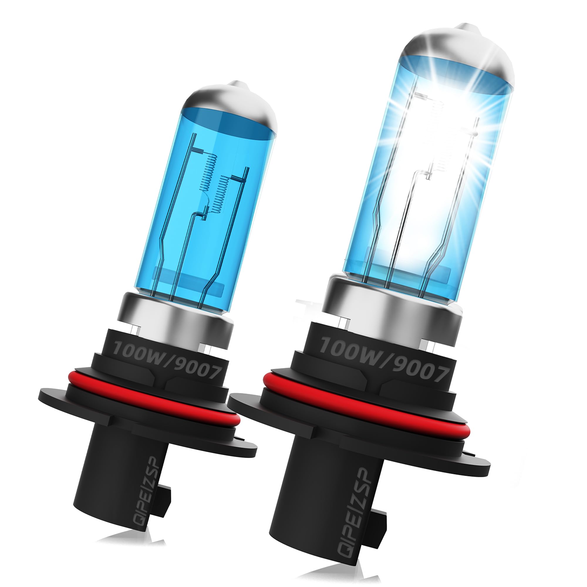 QIPEIZSP compatible with Nissan Altima 1998-2001 halogen Headlight Bulbs Front Bulb Bright Light halogens Combo, 9007 High/Low B