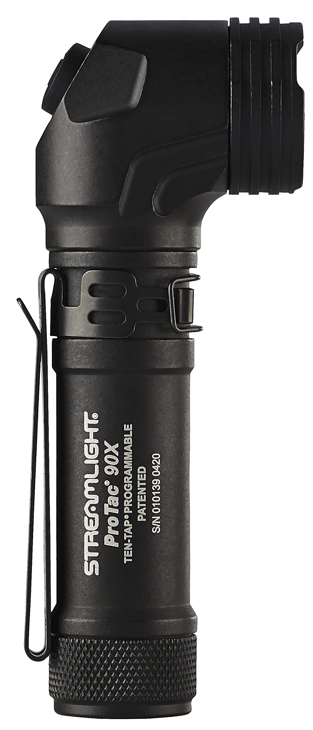 Streamlight 88095 Protac 90X Right Angle Multi-Fuel Tactical Flashlight With Usb Cord And Holster, Black
