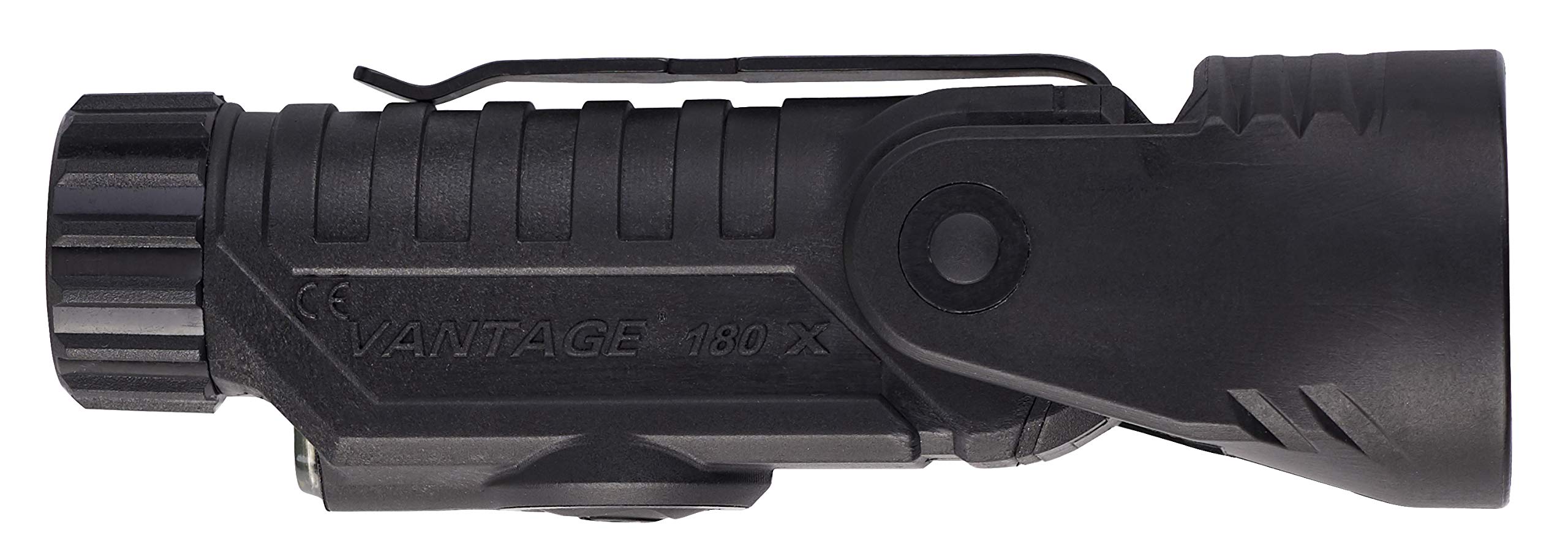 Streamlight 88913 Vantage 180 X Usb Helmet Mounted And Right Angle Firefighter Flashlight With Helmet Bracket, Black