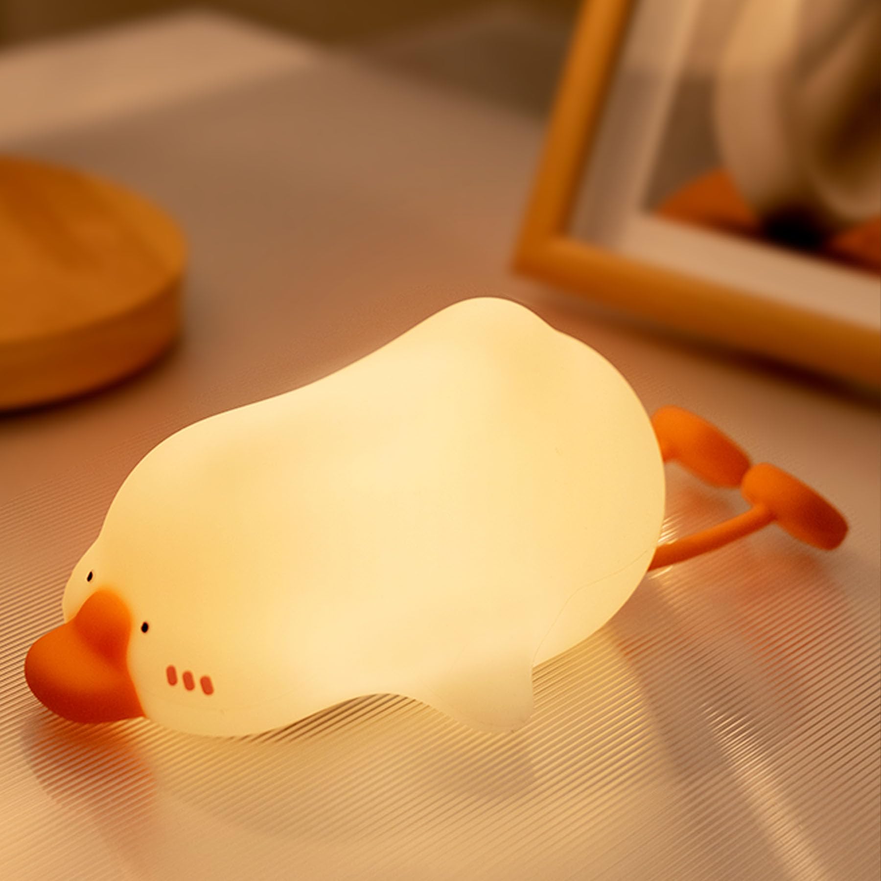 WANIDEA Night Light for Kids, 7 Color RGB Changing Owls Kids Night Light,Night Light for Nursery,Cute Silicone Night Light,Hallo