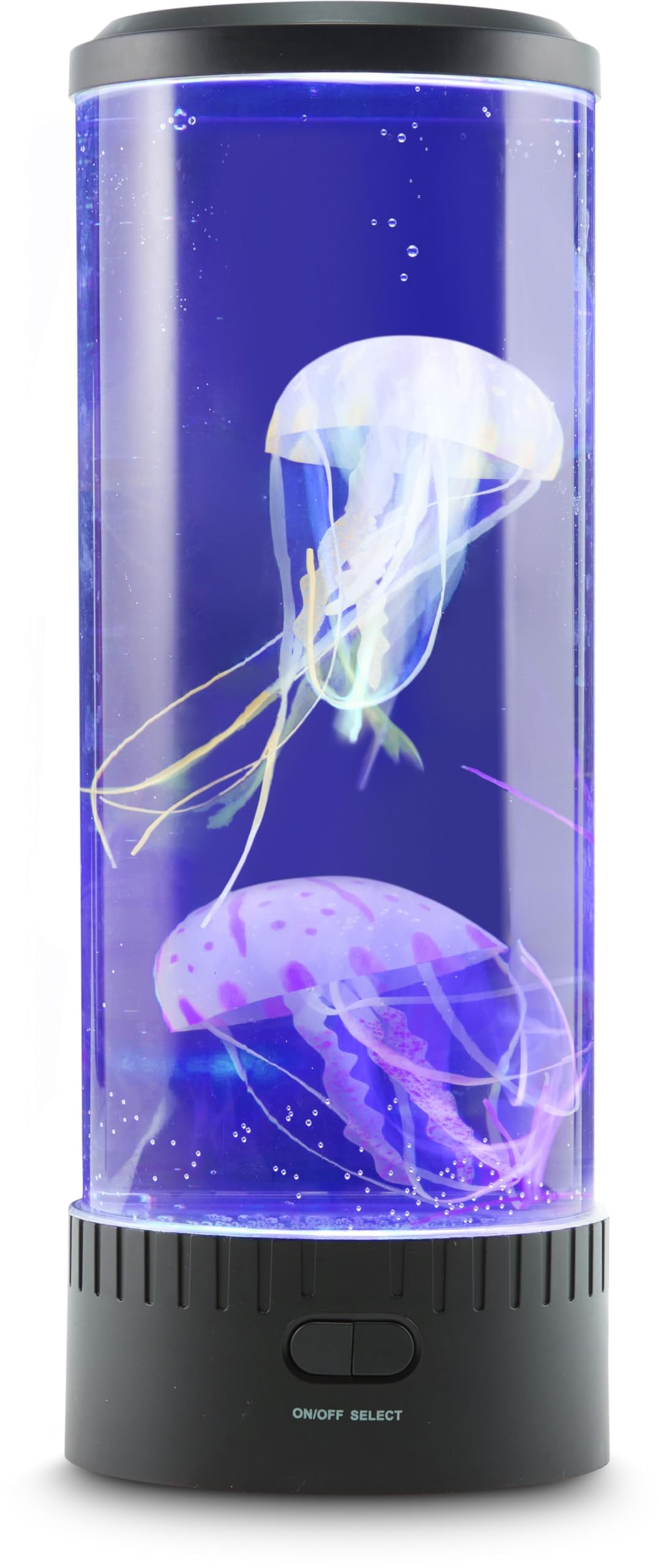 Wireless Express Jellyfish Mood Lamp - 14 Inch, LED Lights, Multicolor, Model JELLYFISH14, Remote Control, Auto Shut Off