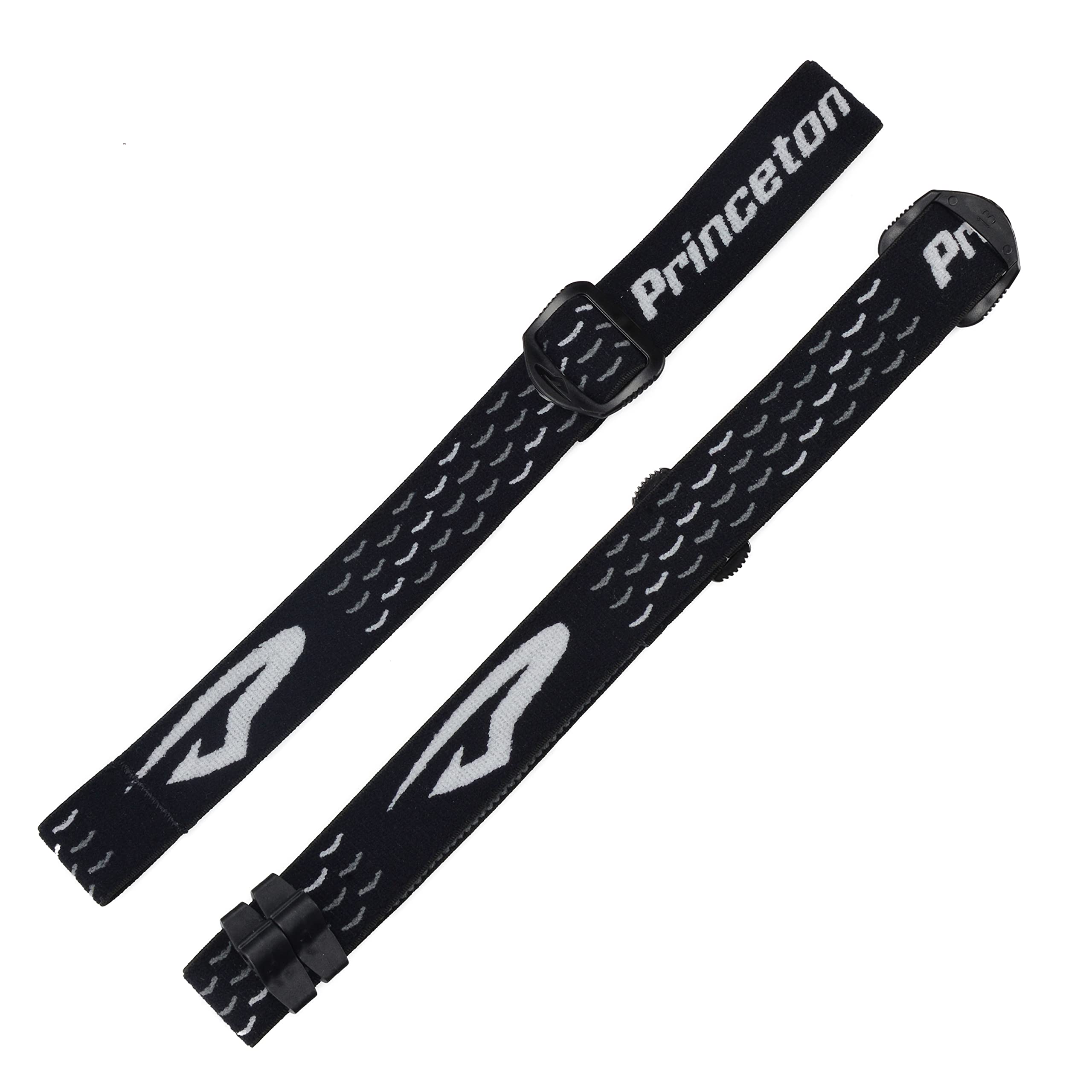 Princeton Tec APEX Head & Crown Strap - 1in cutting edge Terminals, Black, Model HL-APX-BK