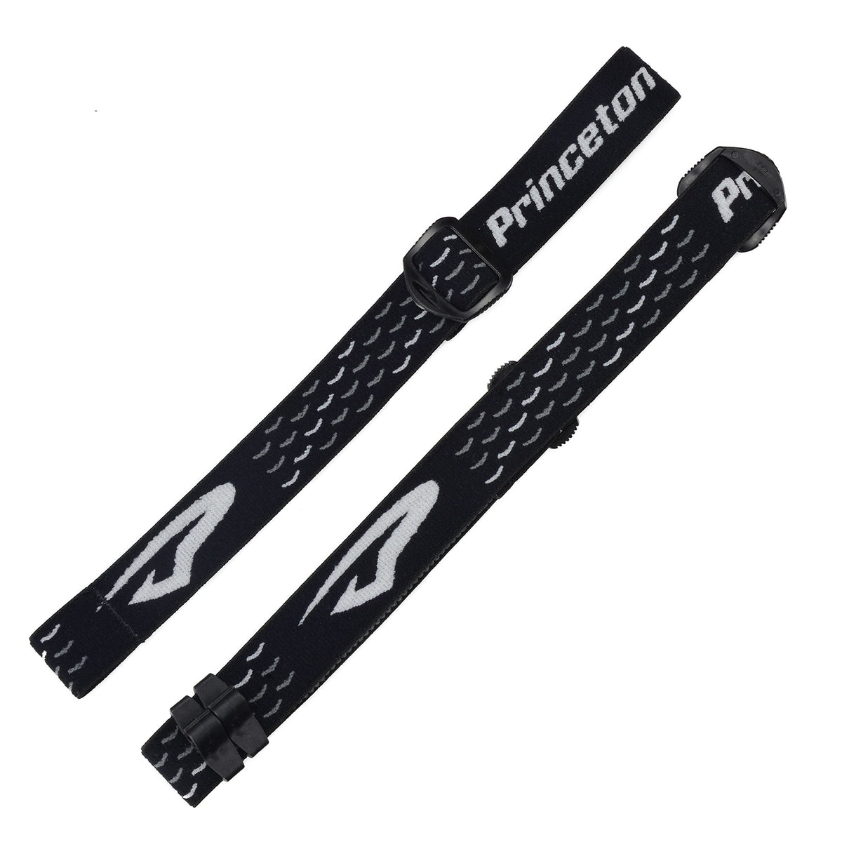Princeton Tec Apex 1&quot; Head & Crown Strap - Black, Durable Plastic, 1/4&quot; Blade Terminals