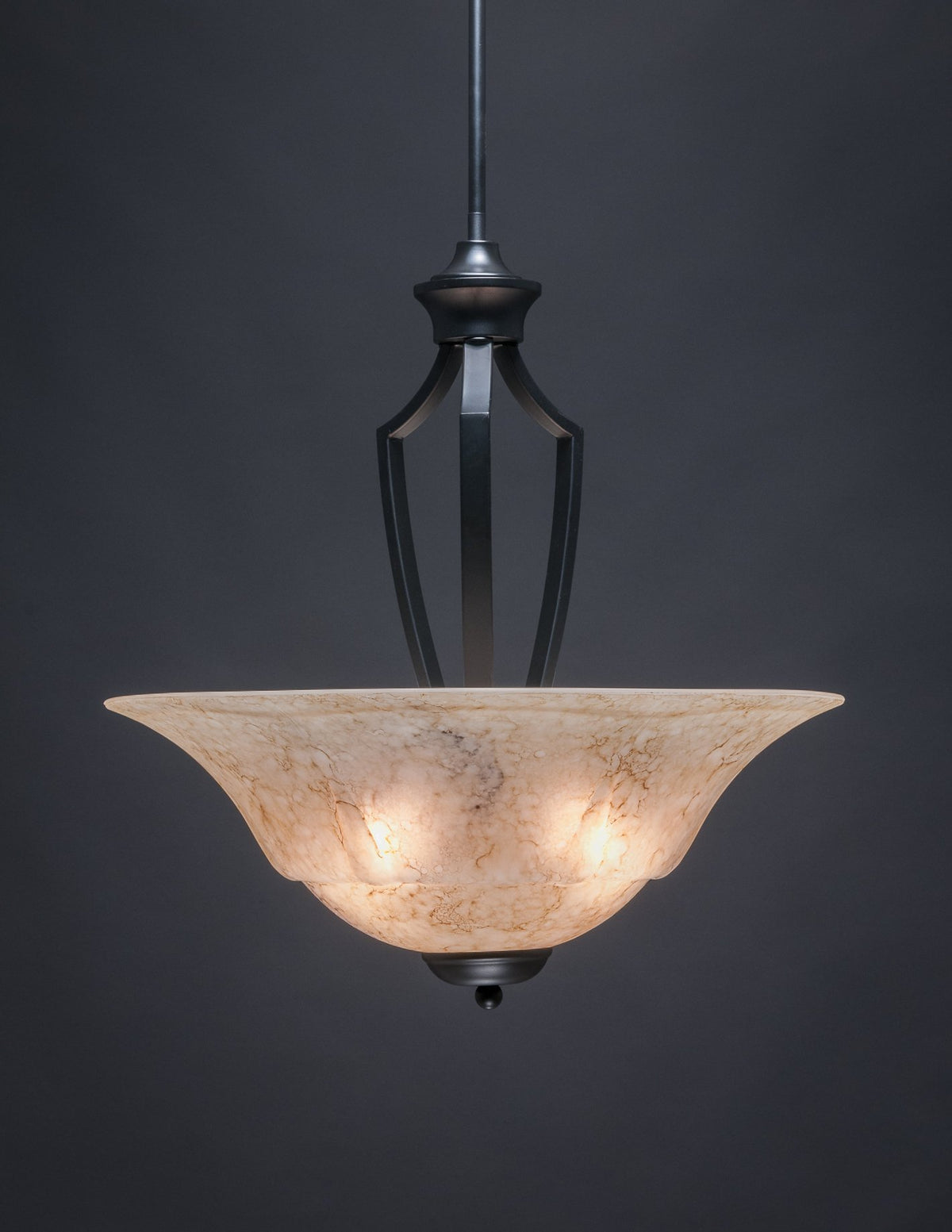 Zilo 3 Light Pendant in Matte Black (567-MB-53818)