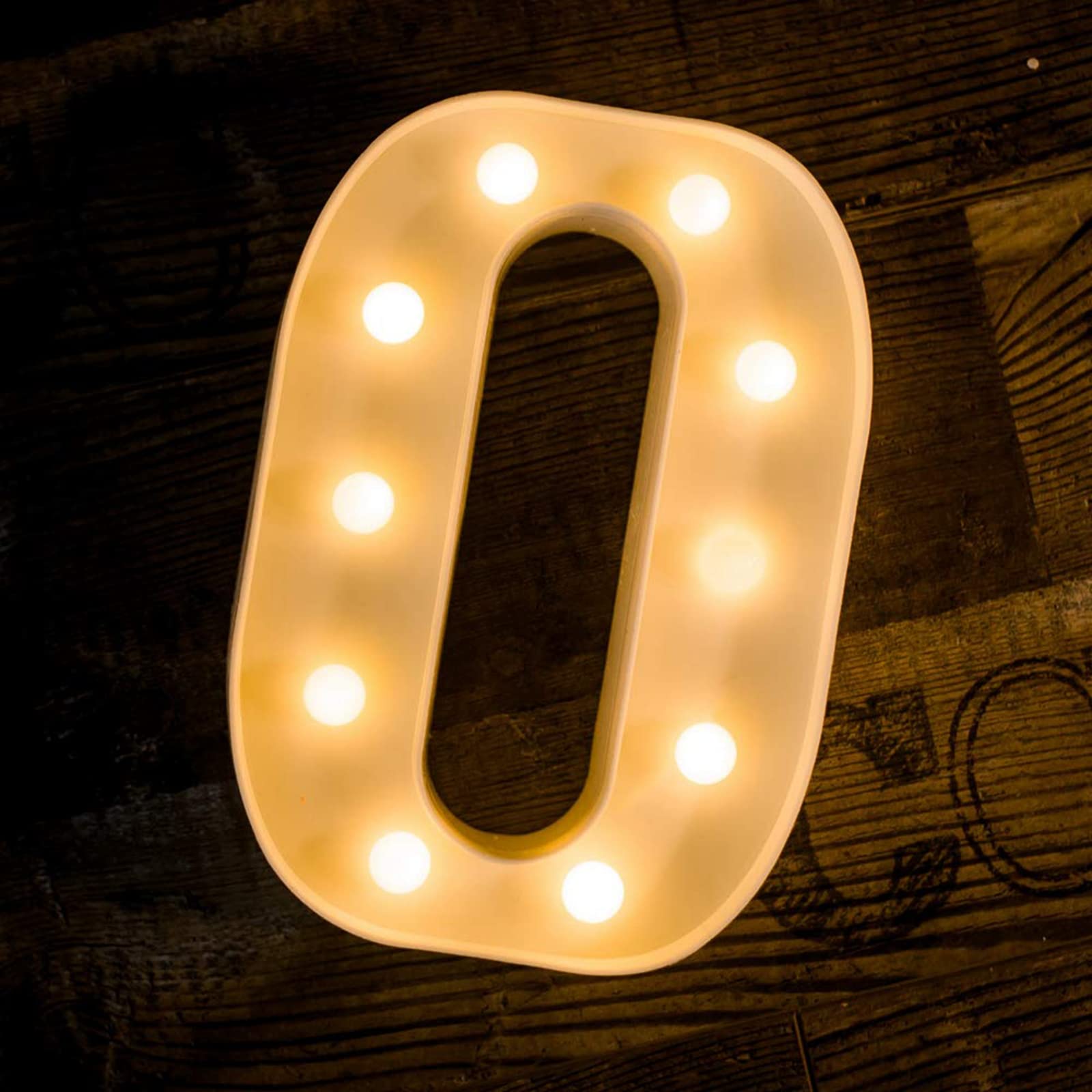 Foaky Led Gold Foaky LED Letter Lights Sign Light Up Letters Sign for Night Light ...