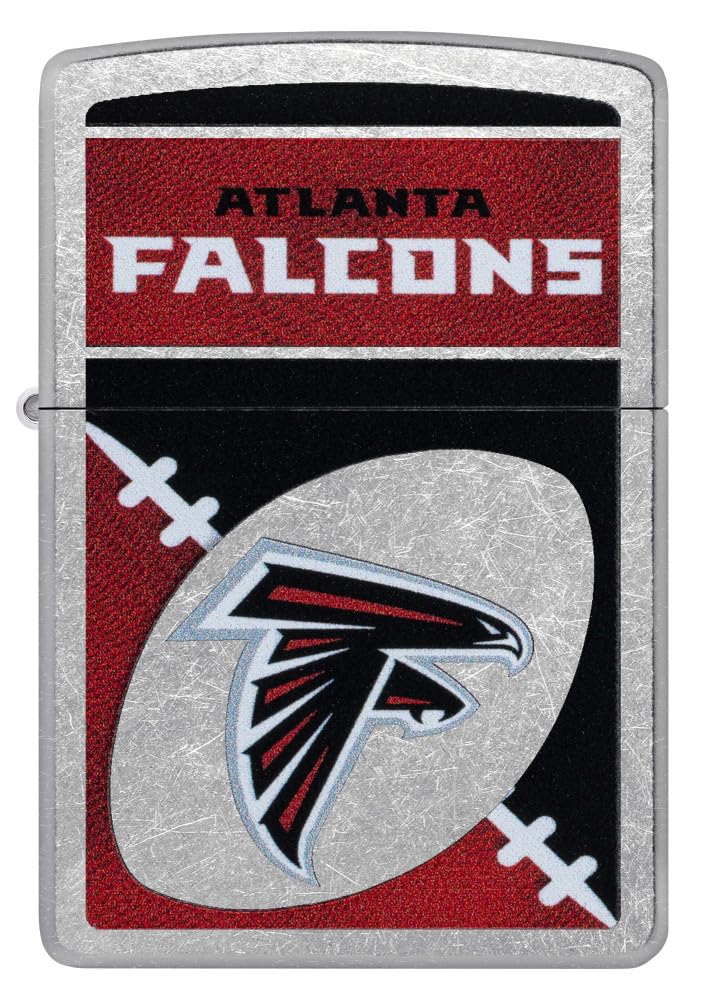 Zippo Nfl Atlanta Falcons Street Chrome Pocket Lighter