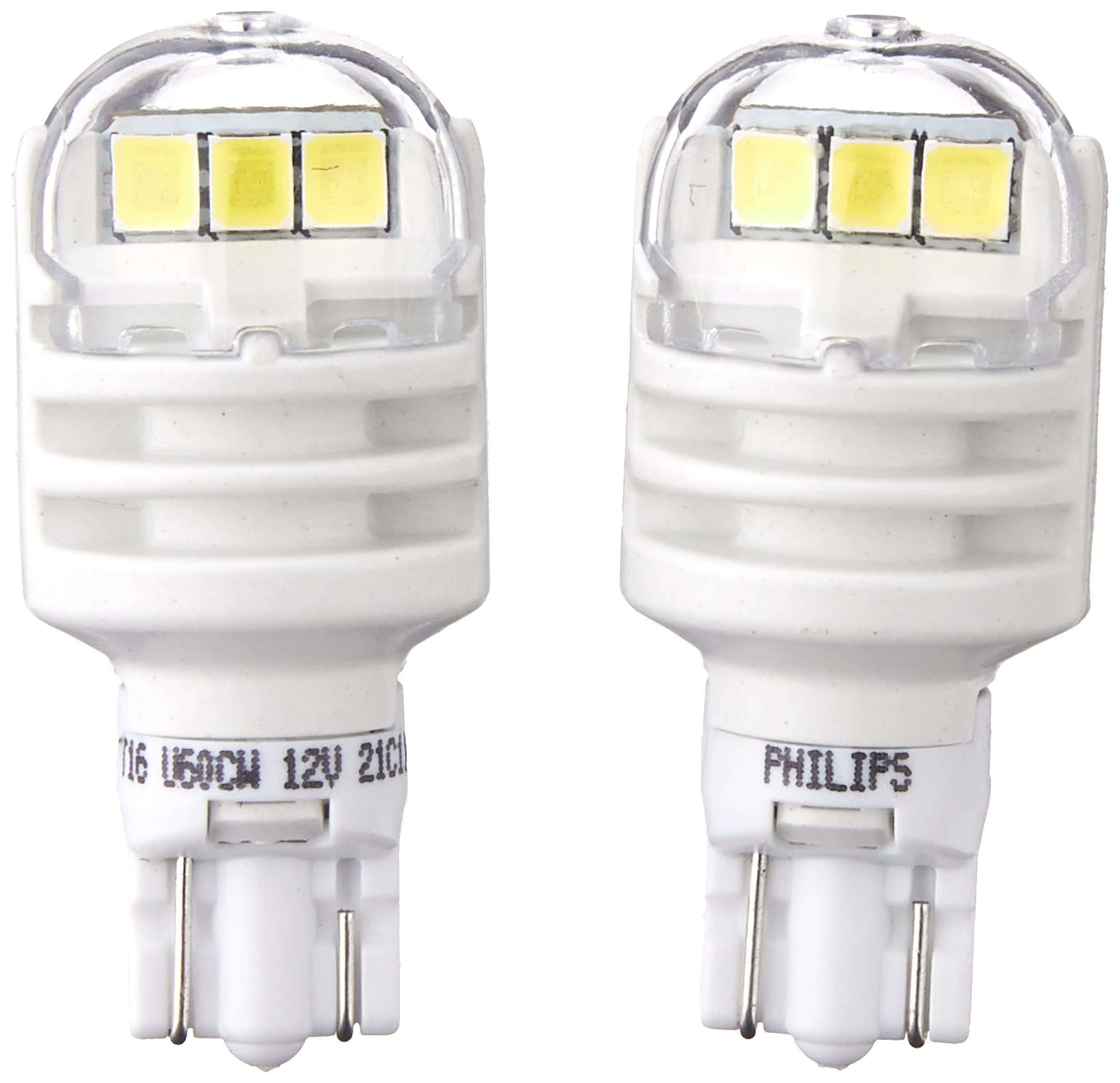 Philips Automotive Lighting 921WLED Ultinon LED Bulb (White), 2 Pack