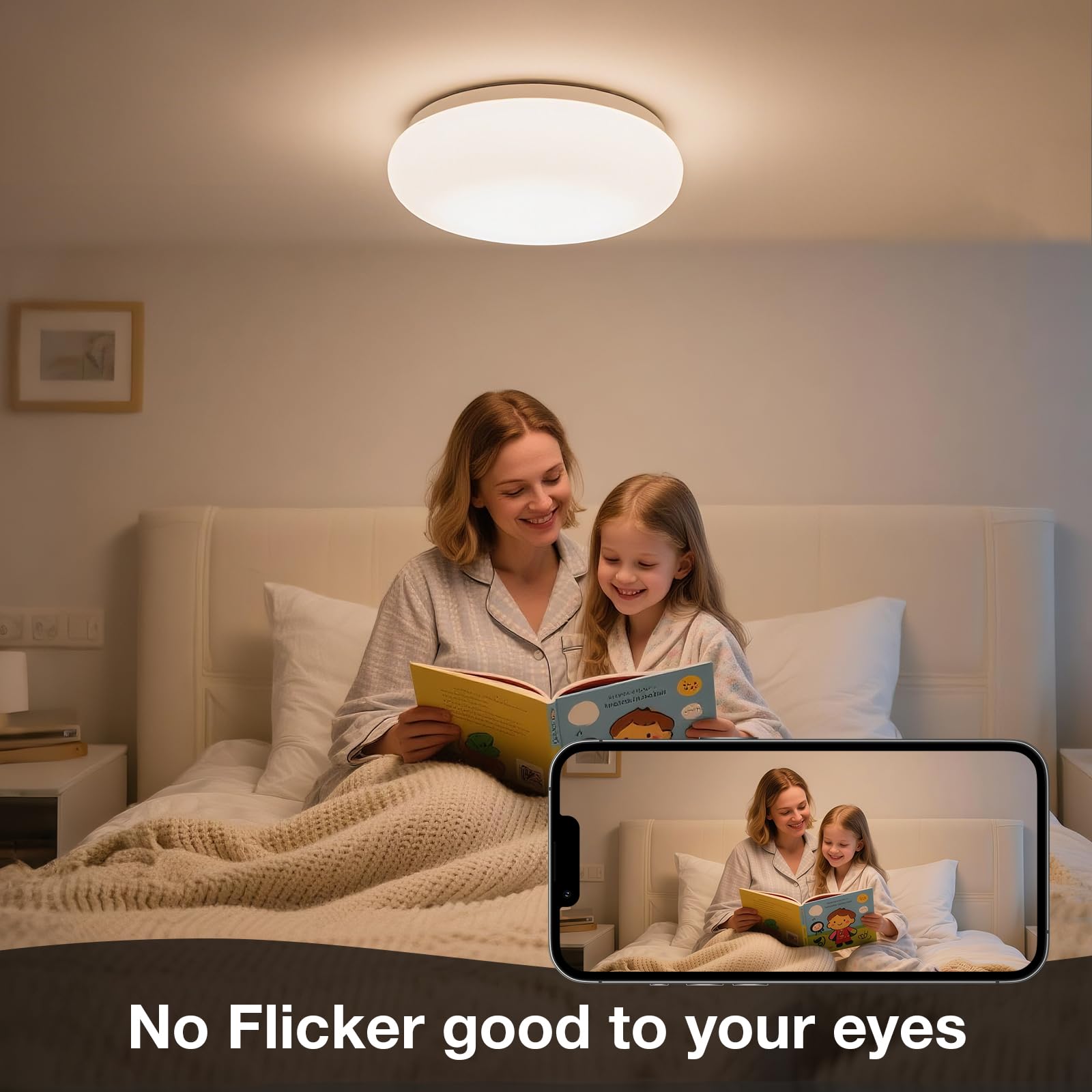 Ledytech 3.93 Led Retrofit Light Kit, Dimmable 18W, Adjustable 3000K-6000K, White, Model Ledytech4In18W