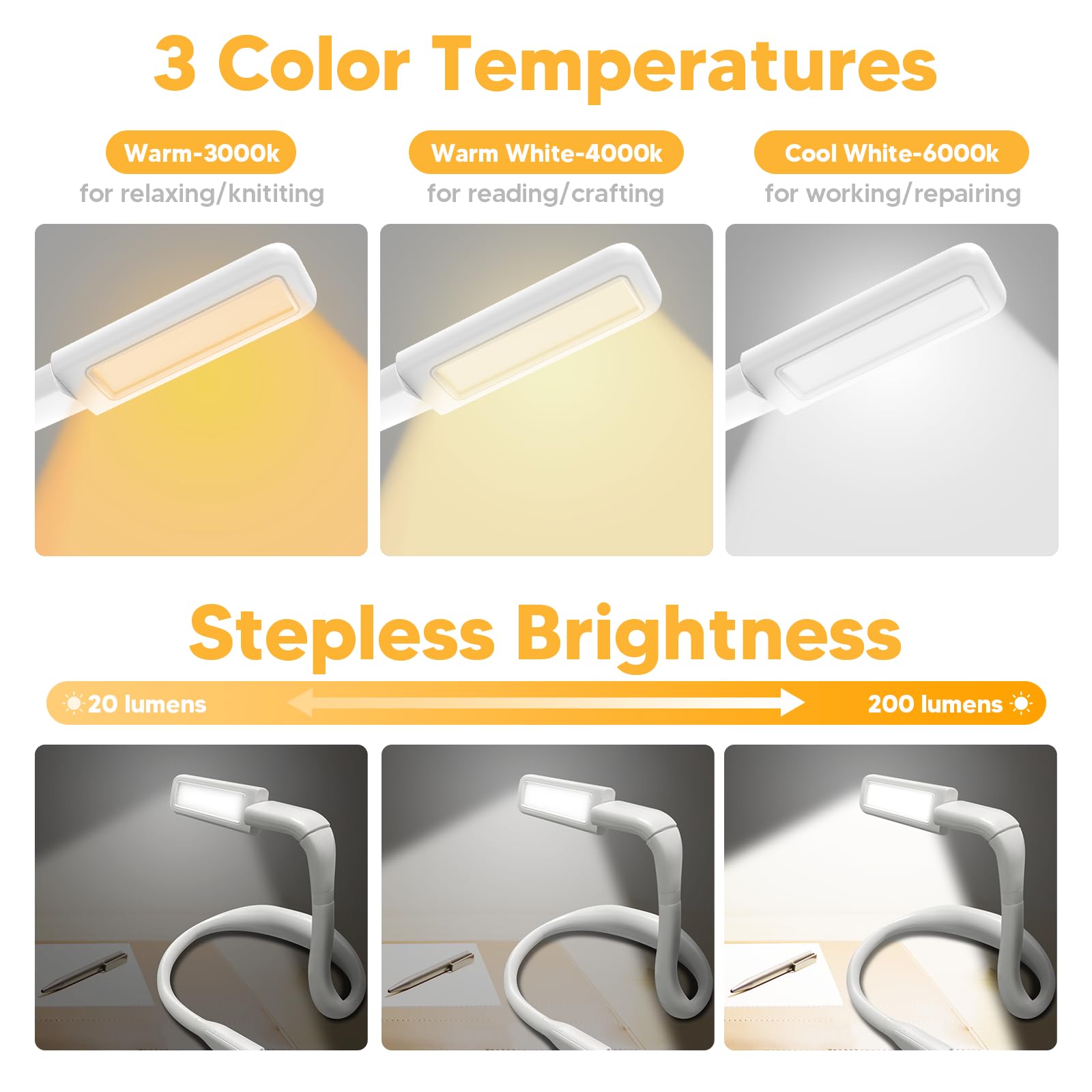 Neck Light Book Lovers Gifts Crochet Accessories Knitting Gifts For Mom Christmas Stocking Stuffers For Men Women Husband Wife T