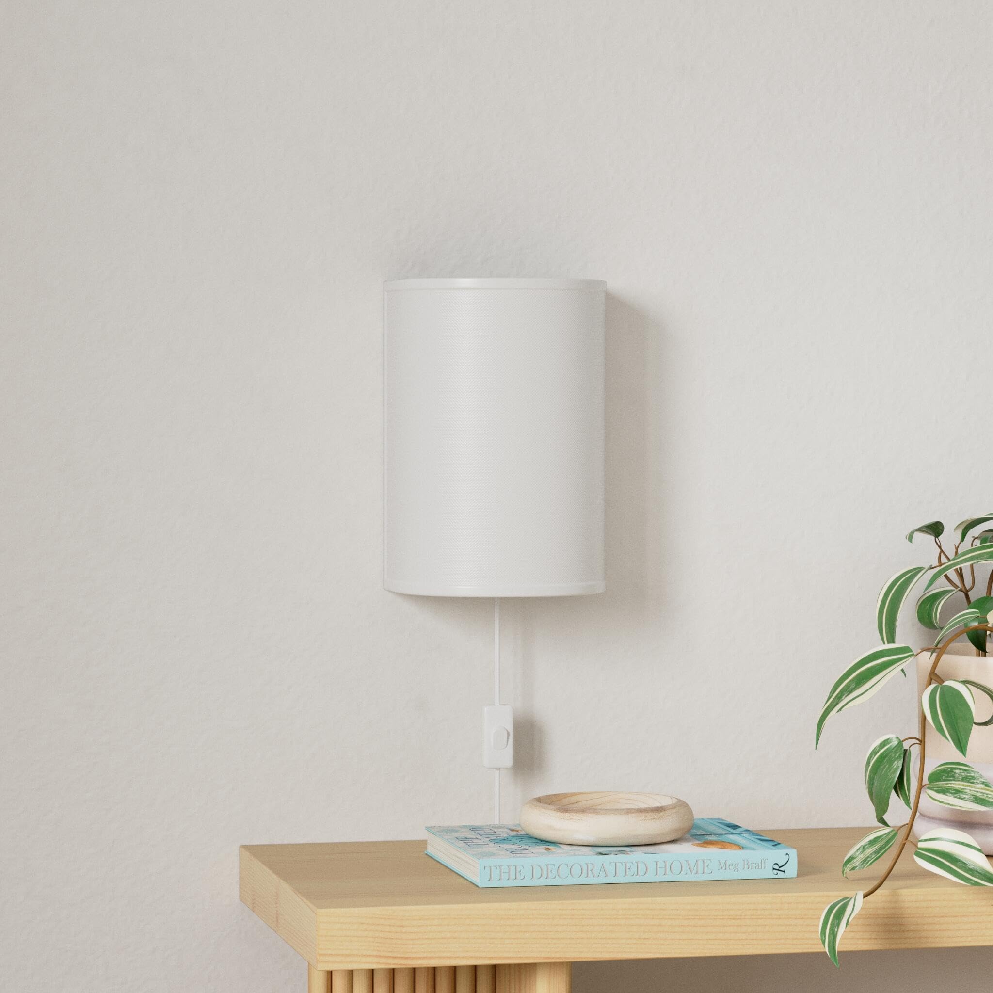 Goodate Plug In Wall Sconces Set Of 2, Dimmable 2700K-6500K, Remote Control,