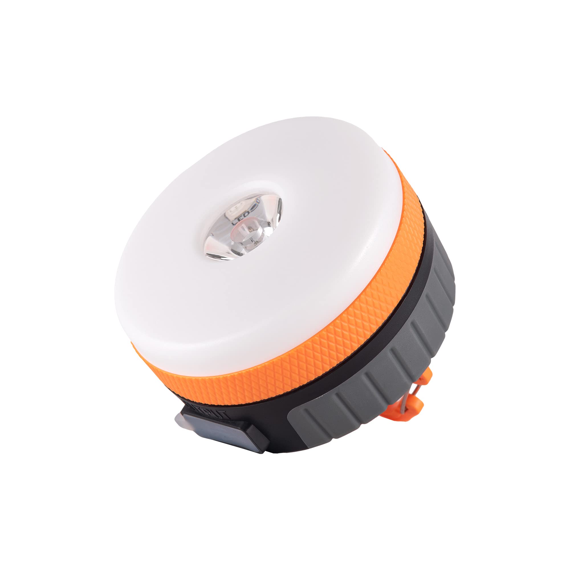 LIT-PaTH LED Camping Lantern, Rechargeable, Magnet Base, 2200 mAh, 1-Pack, Small Orange, Model LT-CPL003S-OR