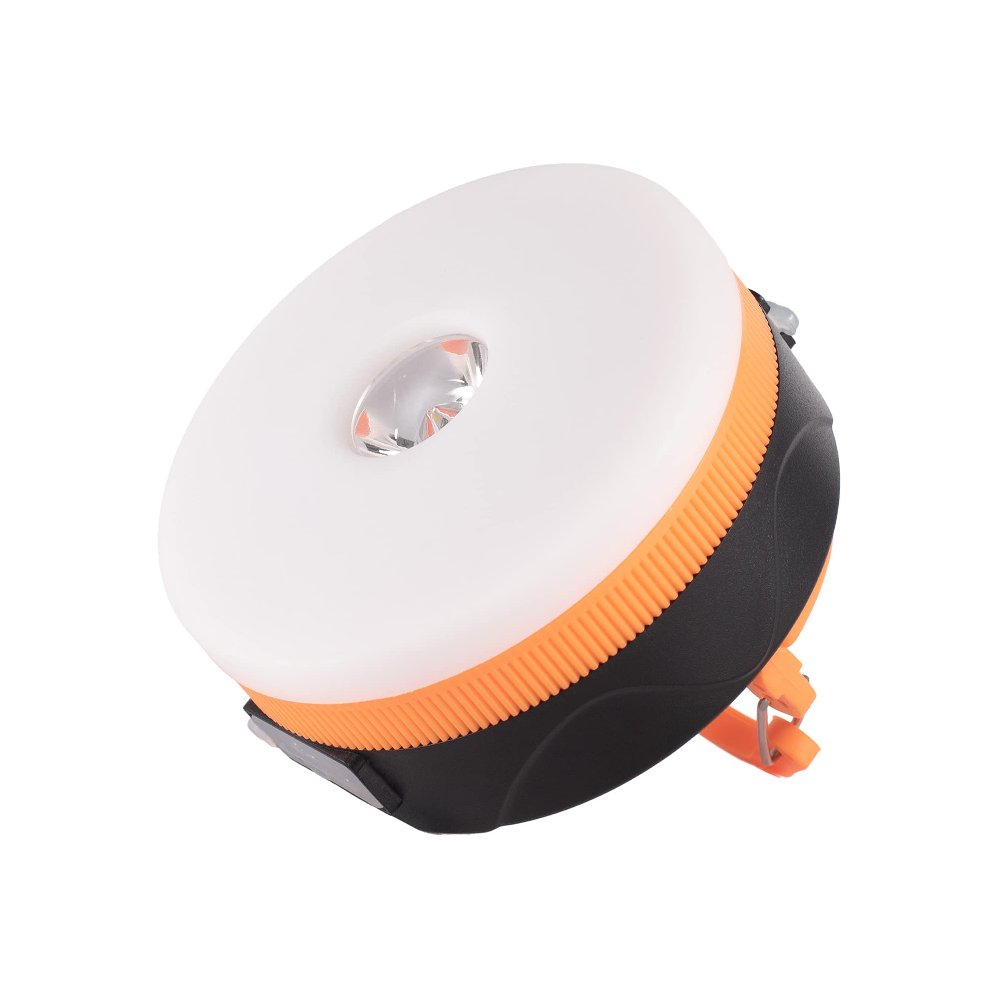 LIT-PaTH Rechargeable LED Camping Lantern, 1800 mAh, Magnet Base, 1-Pack, Orange, Model LT-CPL006-OR-1PK