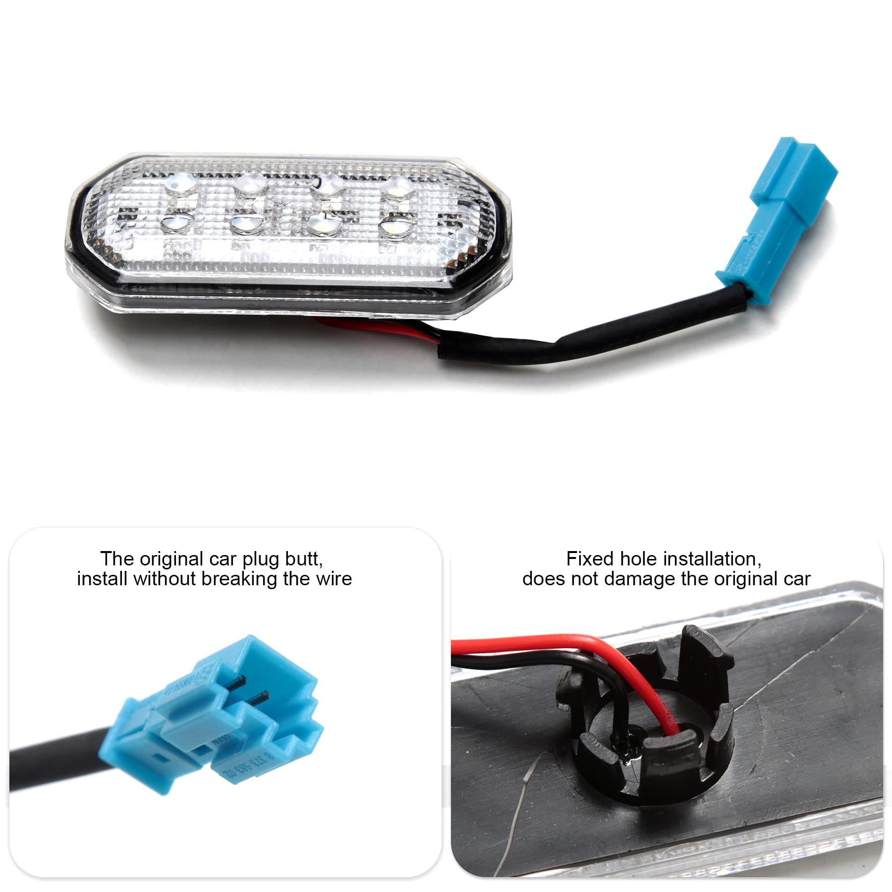 Augrex Led Trunk Light For Tesla Model Y, Trunk Cargo Area Light, Super Bright Trunk Lighting Lamp, Led Luggage Compartment Light Trunk Light Assembly, 6000K Diamond White, 1-Piece