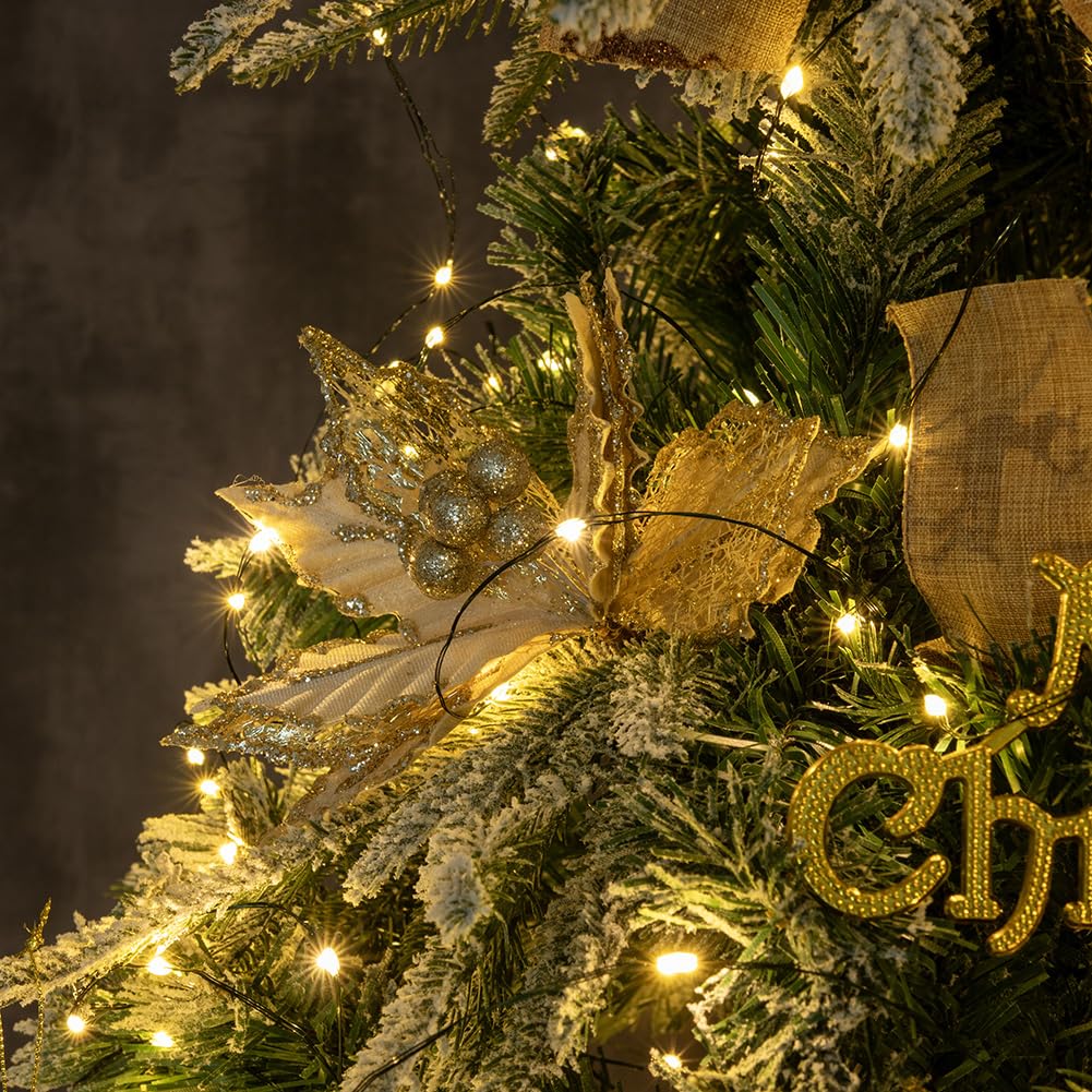 Resnice Extra Long Green Wire Fairy Lights Plug In 660Ft High Bright 2000 Led Waterproof Led String Lights With Remote Warm White For Christmas Tree, Patio, Garden, Backyard