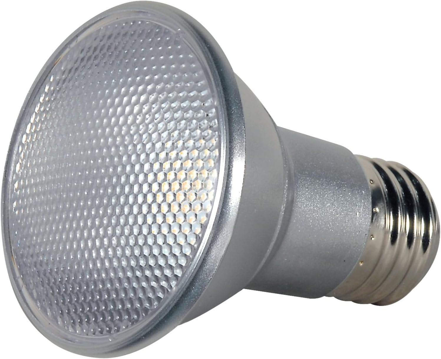 Satco Par20 LED Light Bulb, 7W, 2700K Warm White, Medium Base, Model S9400, 1 Count