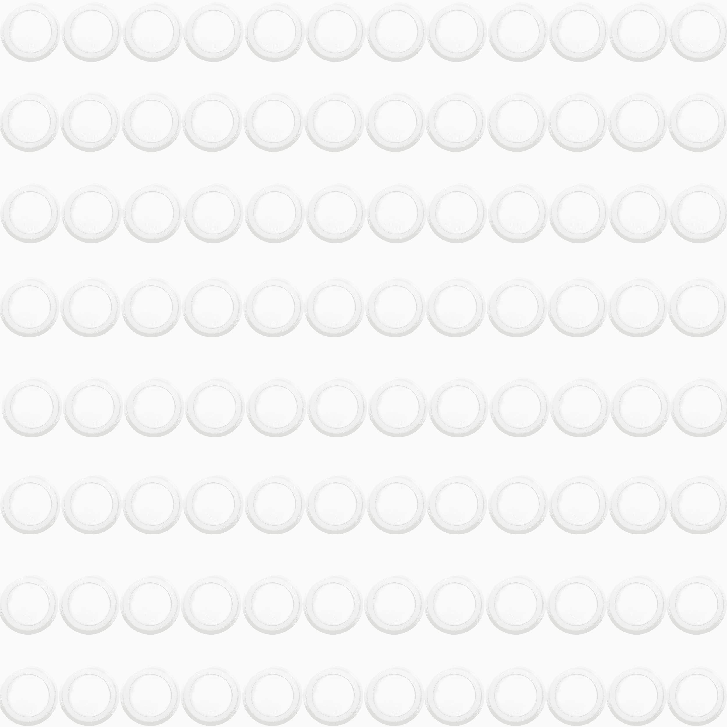 Sunco 96 Pack 5/6 Inch LED Disk Lights, Flush Mount Disc Recessed Ceiling Can Lighting, 1050 LM, 2700K Soft White, Dimmable, 15W