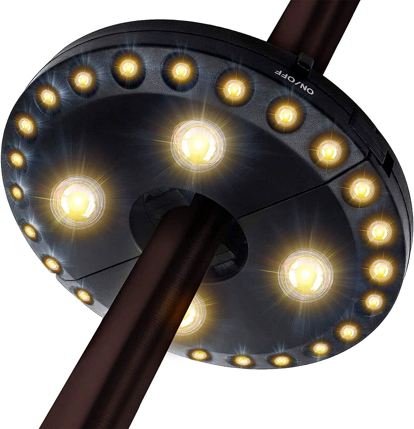 Forlivese Umbrella Light - 28 Led, 200 Lumens, Cordless, Warm White, Battery Operated