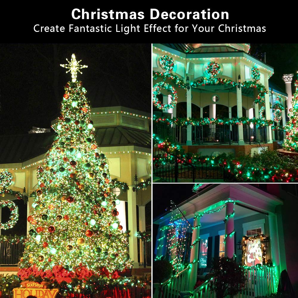 Brizled 33ft 100 LED Green Halloween String Lights, Waterproof, UL Certified, Model HHGDHLLG001