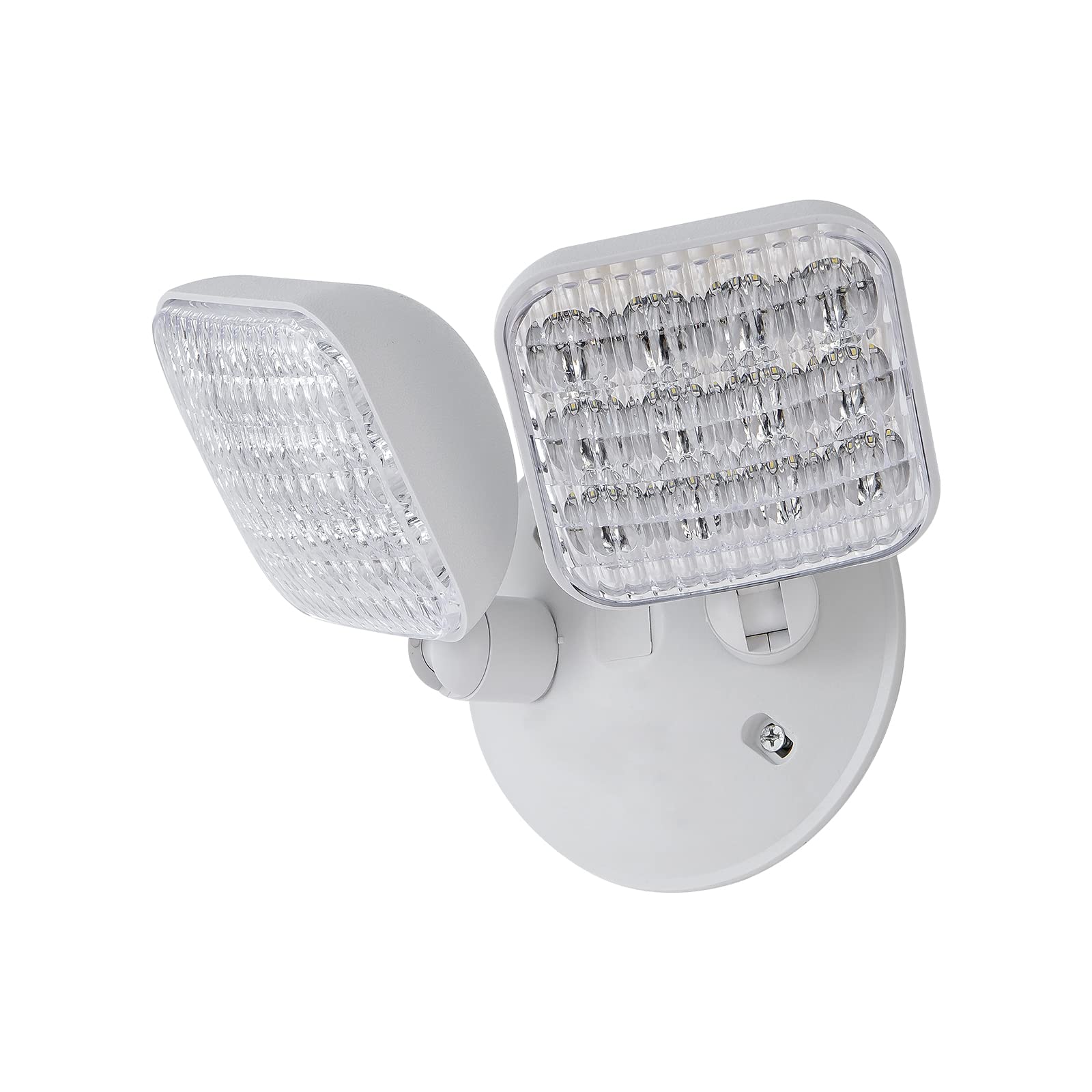 TANLUX Emergency Remote Head Lighting, Double Head, 3.6-24V, 2x3W, 2x180 Lumen, UL Listed, Model TL-EMDH