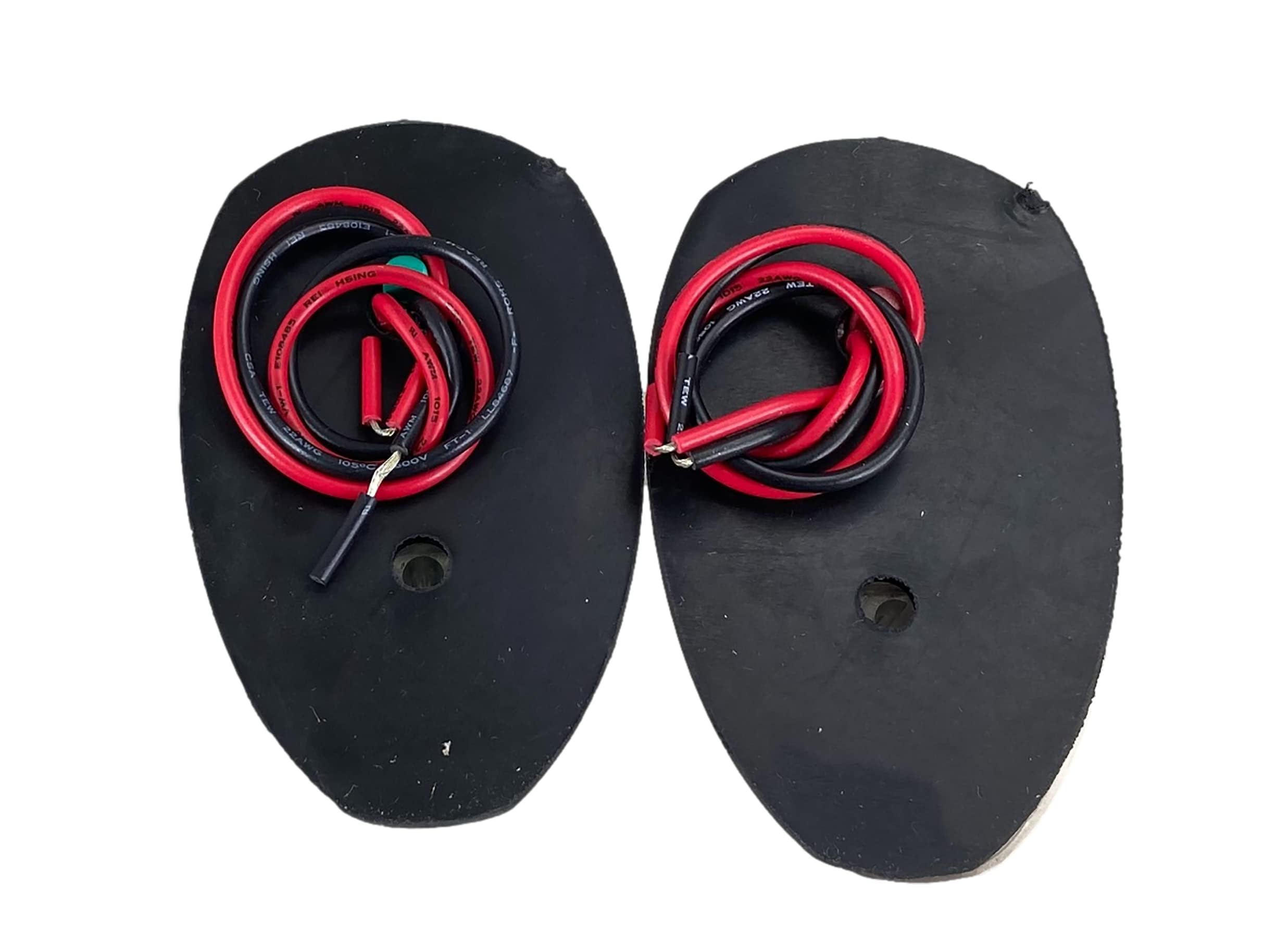 Pactrade Marine Boat Navigation Lights Red And Green Led Side Lights (Vertical Mount) - 2 Nm White Housing | Green Starboard Red Port Navigation Lights For Boats Led