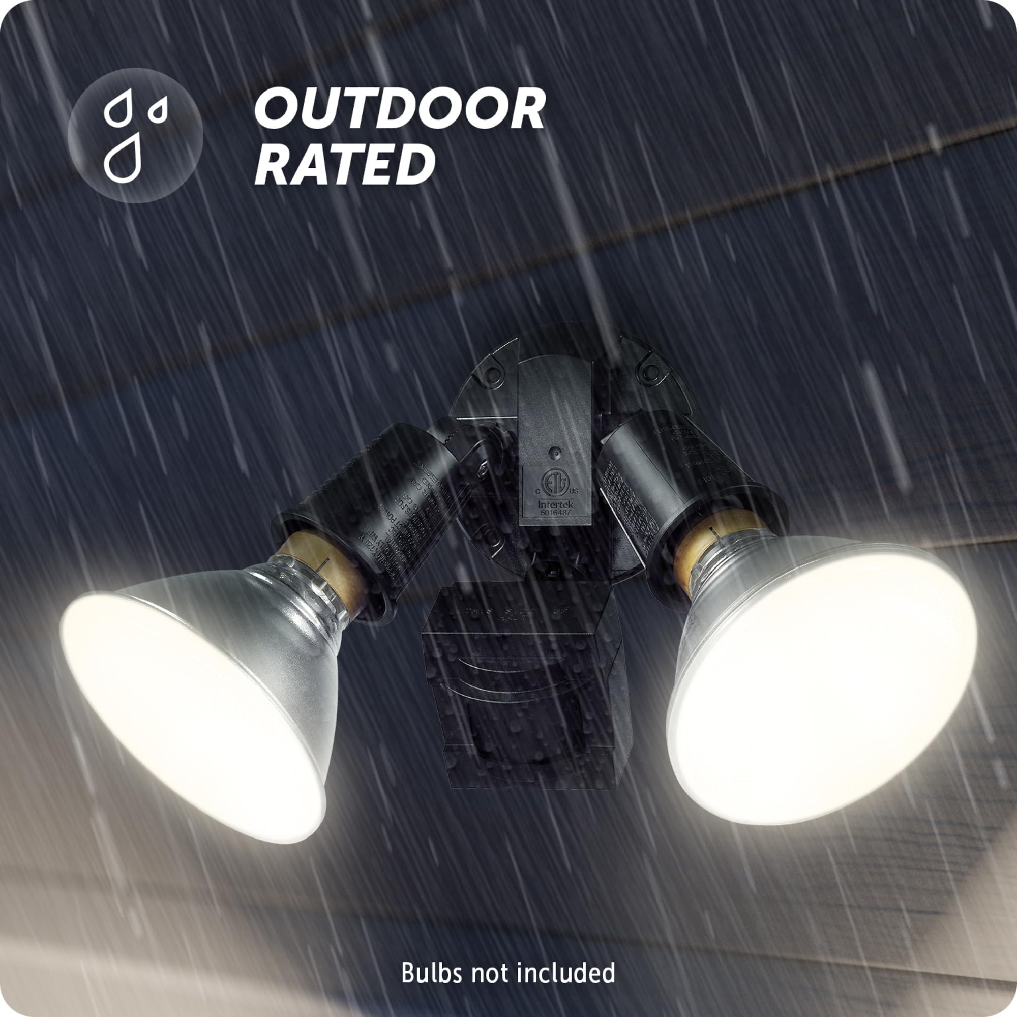 Globe Electric 110-Degree 240 W Twin Head Bronze Hardwired Motion Sensor Security Flood Light, Spotlight, Outdoor, Outside House