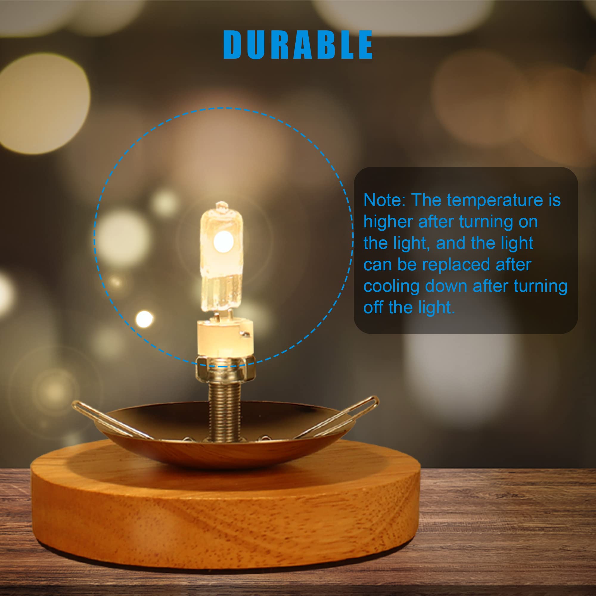 Hmluesr 5Pcs Wax Warmer Bulbs 35 Watt Halogen Light Bulbs 2 Prong Light Bulbs Scentsy Light Bulbs For Warmer Wax Warmer Light Bu