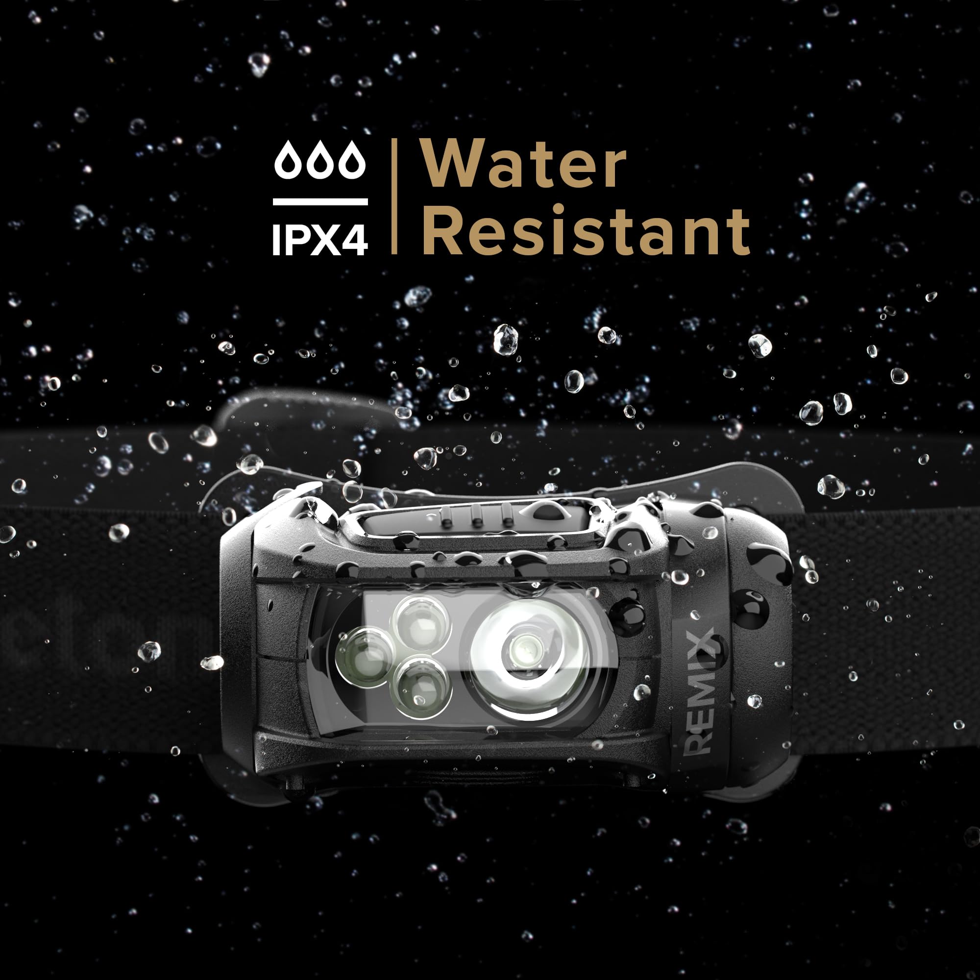 Princeton Tec Remix Led Headlamp (Black, 450 Lumens White And Rgb)